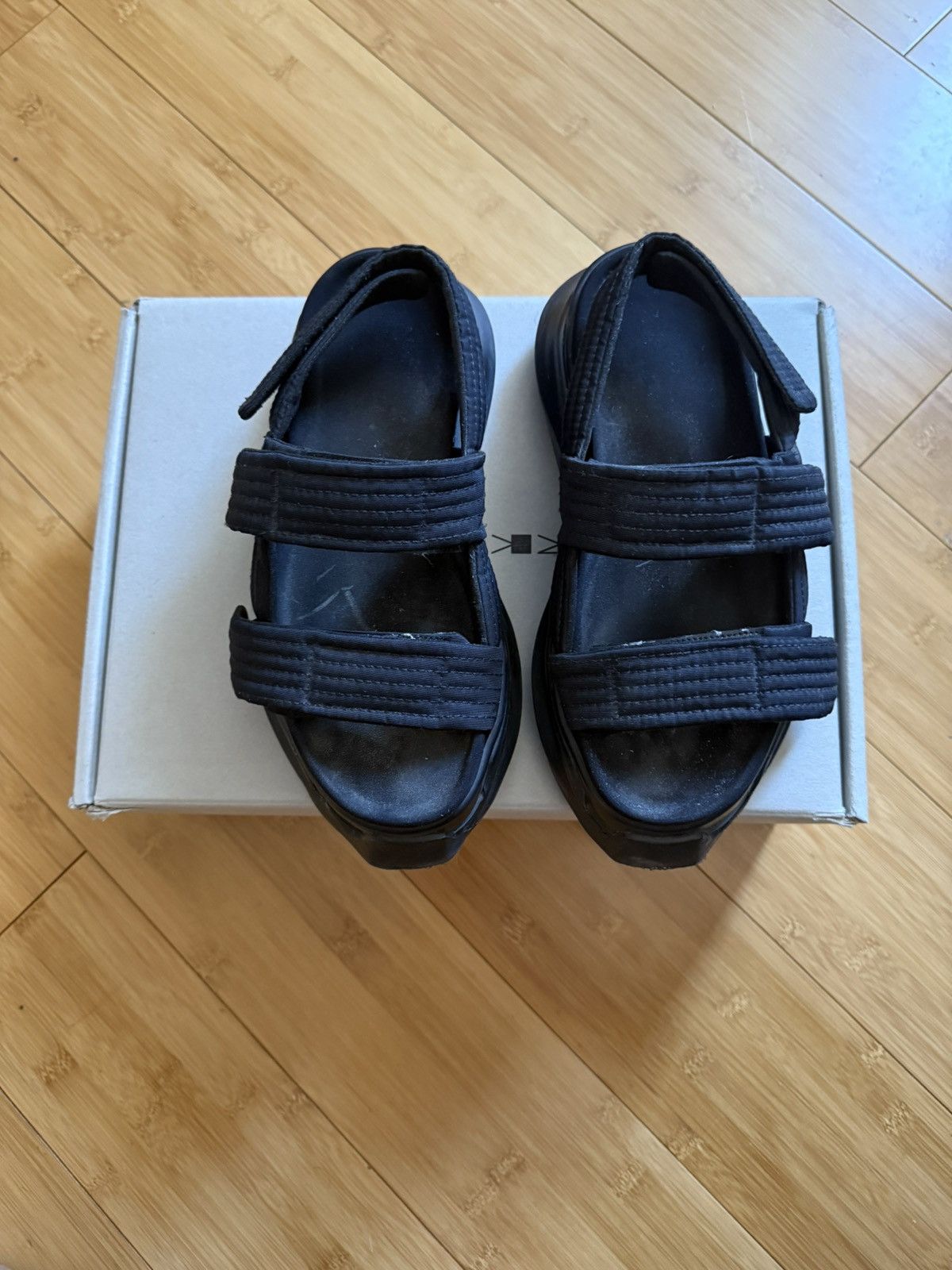 Rick Owens Drkshdw Rick Owens Drkshdw Platform sandal Size US 7 / IT 37 - 2 Thumbnail