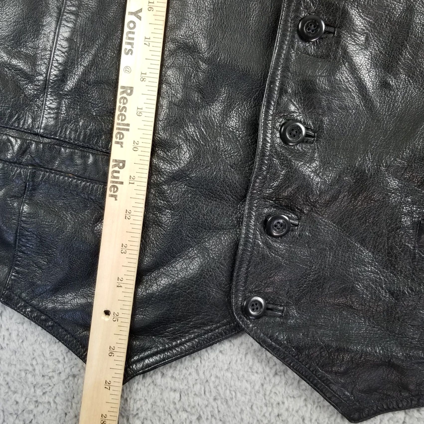 Vintage VINTAGE Wilsons Leather Vest Motorcycle GWRRA Patch Black 2X Adult Mens Size US XXL / EU 58 / 5 - 5 Thumbnail