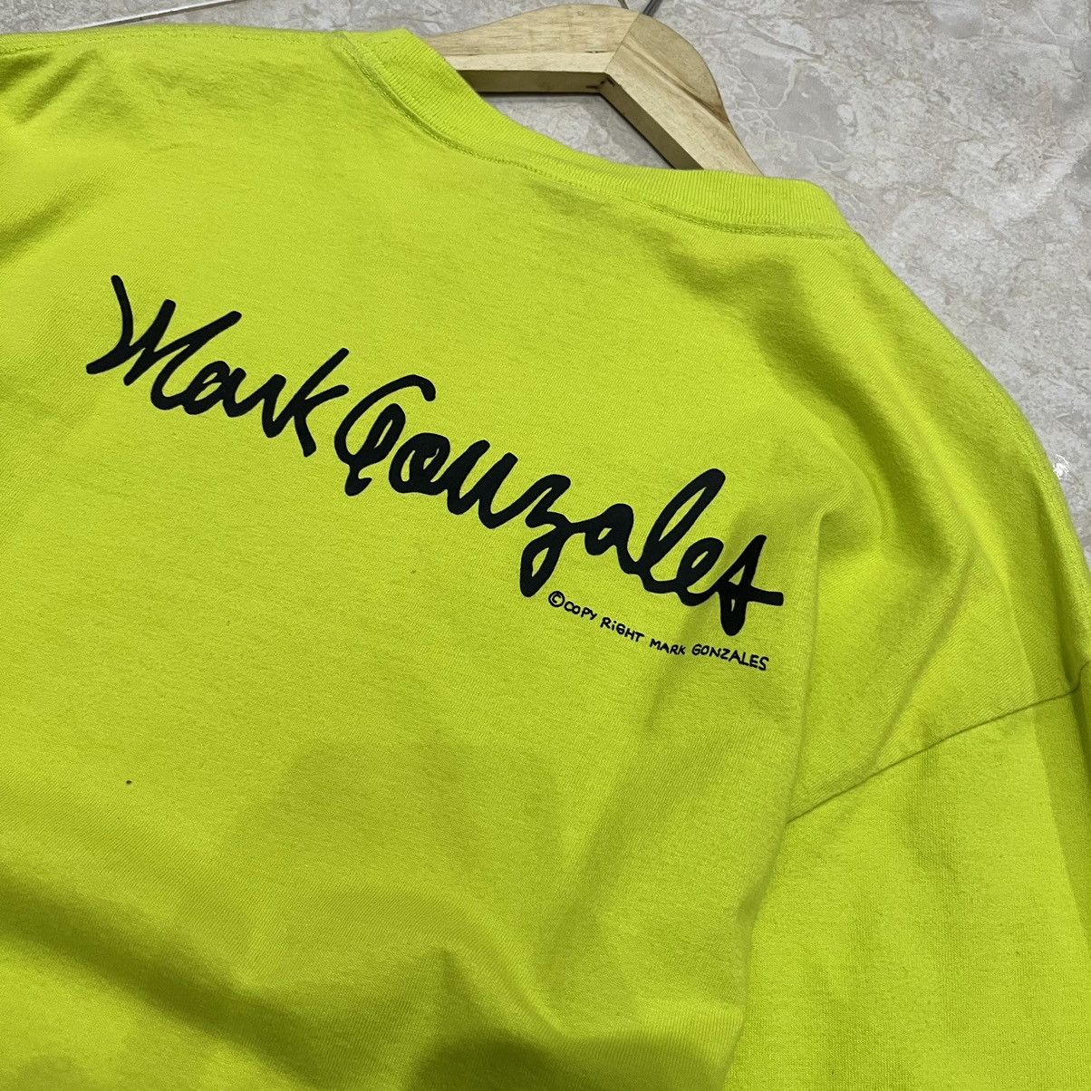 Japanese Brand Mark Gonzales Neon Long Sleeve Skatewear Shirt Size US M / EU 48-50 / 2 - 6 Thumbnail