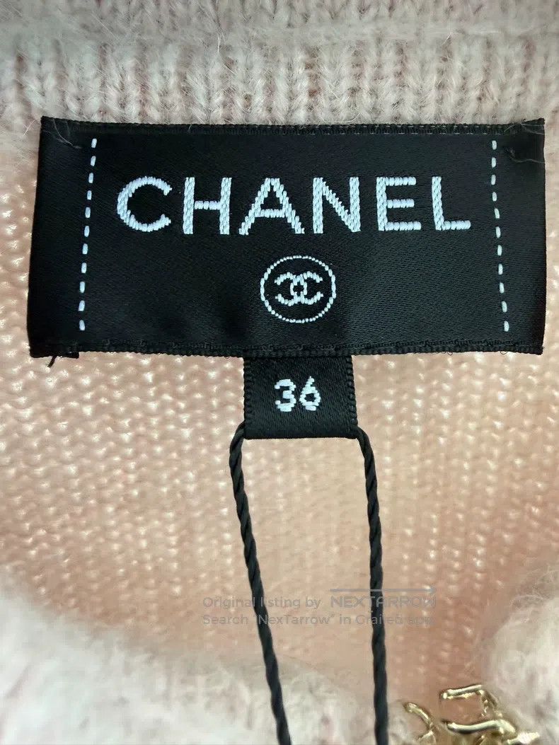 Chanel Chanel Pink lace cardigan coat Size XS / US 0-2 / IT 36-38 - 5 Thumbnail