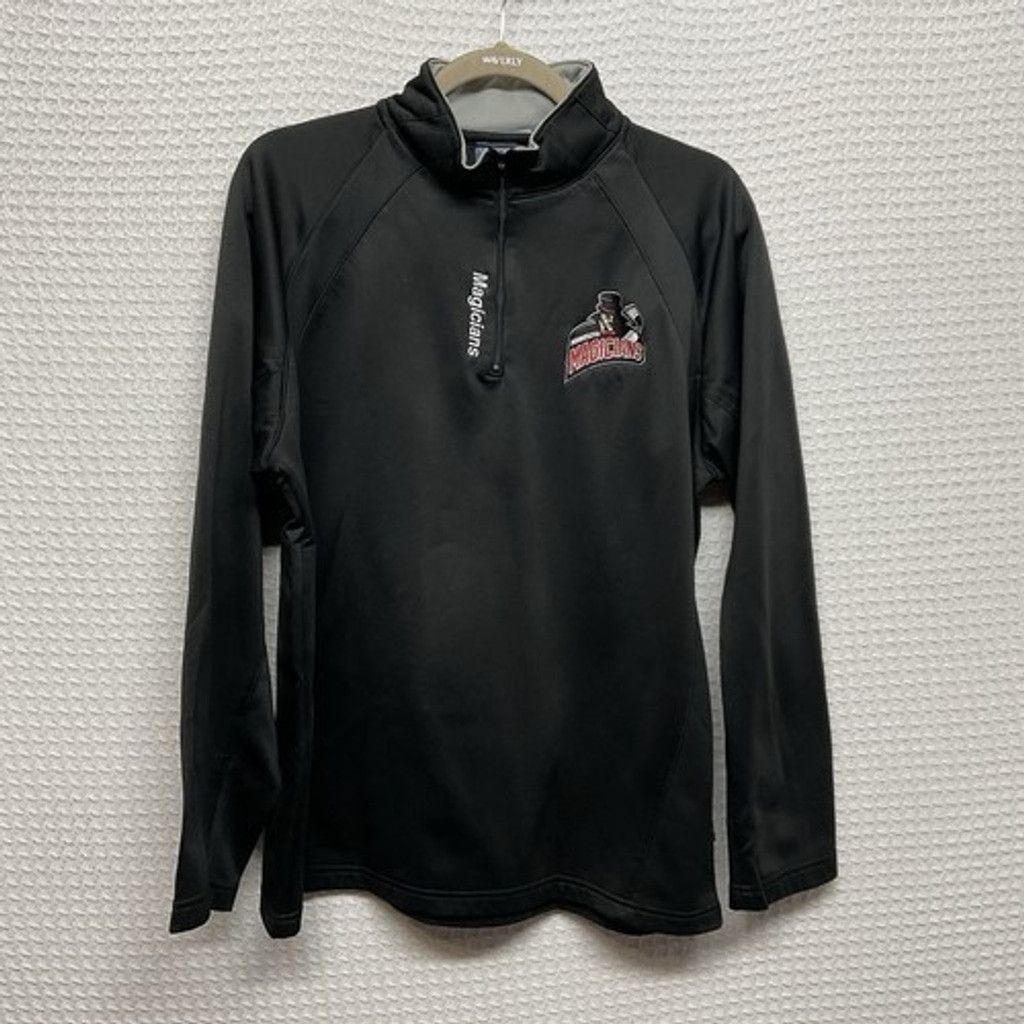 Other VTG General Sports Logo 1/2 Zip Fleece Golf Sweater Men L Size US L / EU 52-54 / 3 - 1 Thumbnail