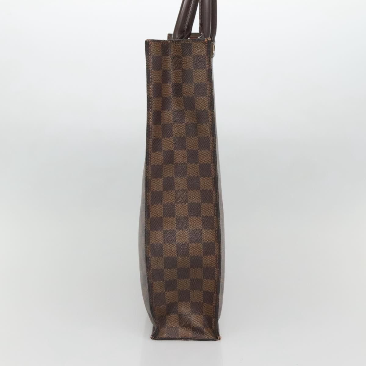 Louis Vuitton LOUIS VUITTON Damier Ebene Sac Plat Hand Bag N51140 Size ONE SIZE - 3 Thumbnail