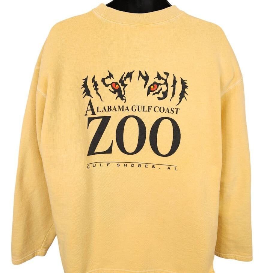Vintage Vintage Alabama Gulf Coast Zoo Sweatshirt Mens Size Large Size US L / EU 52-54 / 3 - 1 Thumbnail