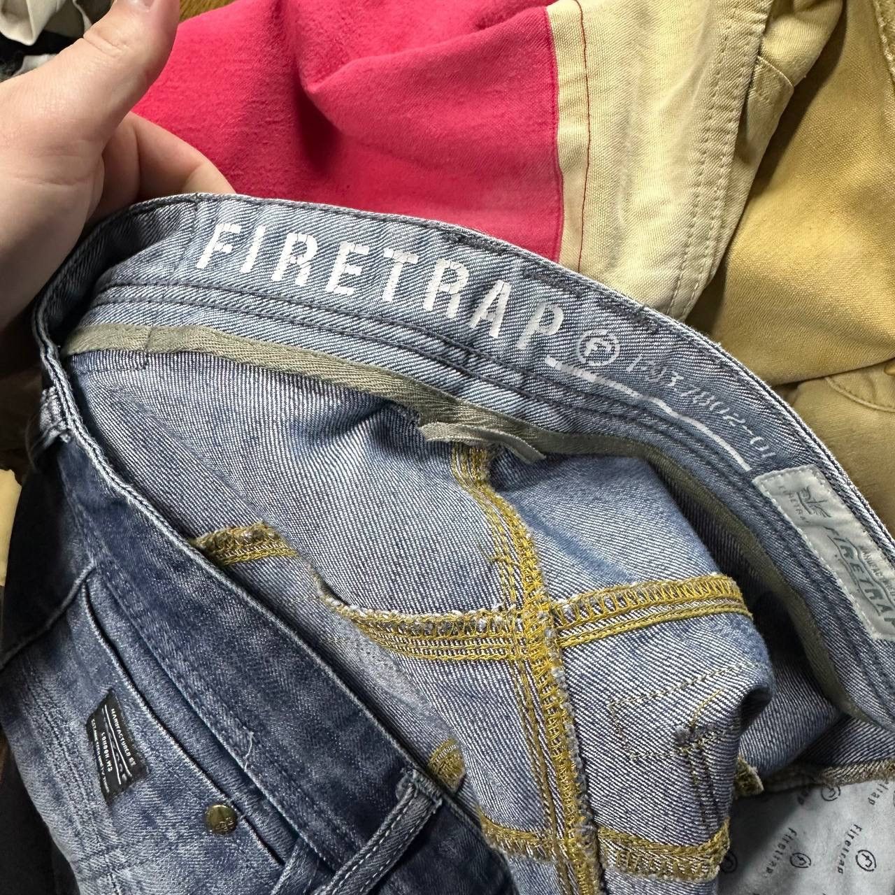 Firetrap VTG Firetrap Jeans Multi-pocket Size 34 Flared Y2K 00s USA Size US 34 / EU 50 - 13 Thumbnail