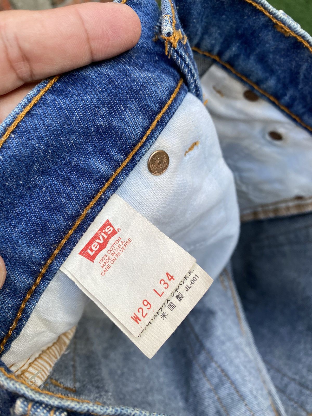 Levi's W29x31 Vintage levi's 517 flare bell bottom made in USA Size 29" - 7 Thumbnail