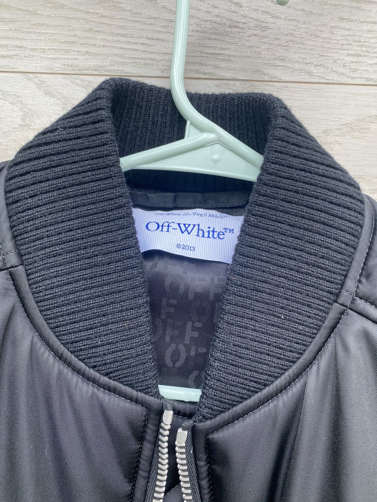 Off-White Off-White Black Bomber Size US M / EU 48-50 / 2 - 4 Thumbnail