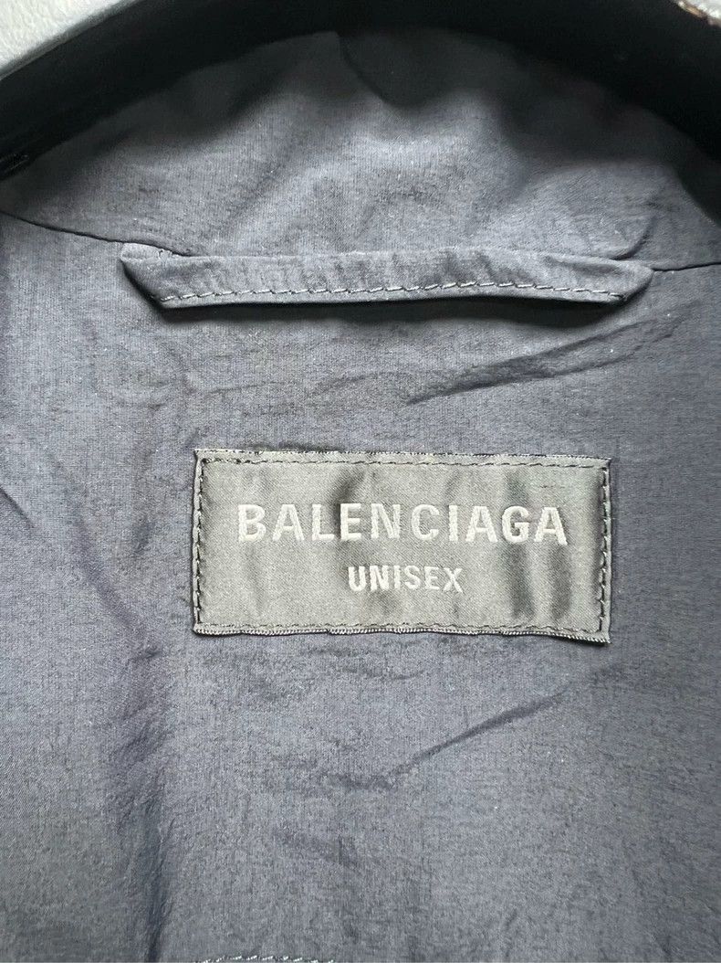 Balenciaga Balenciaga Side sleeve letter logo hollow embroidery jacke Size US M / EU 48-50 / 2 - 3 Thumbnail