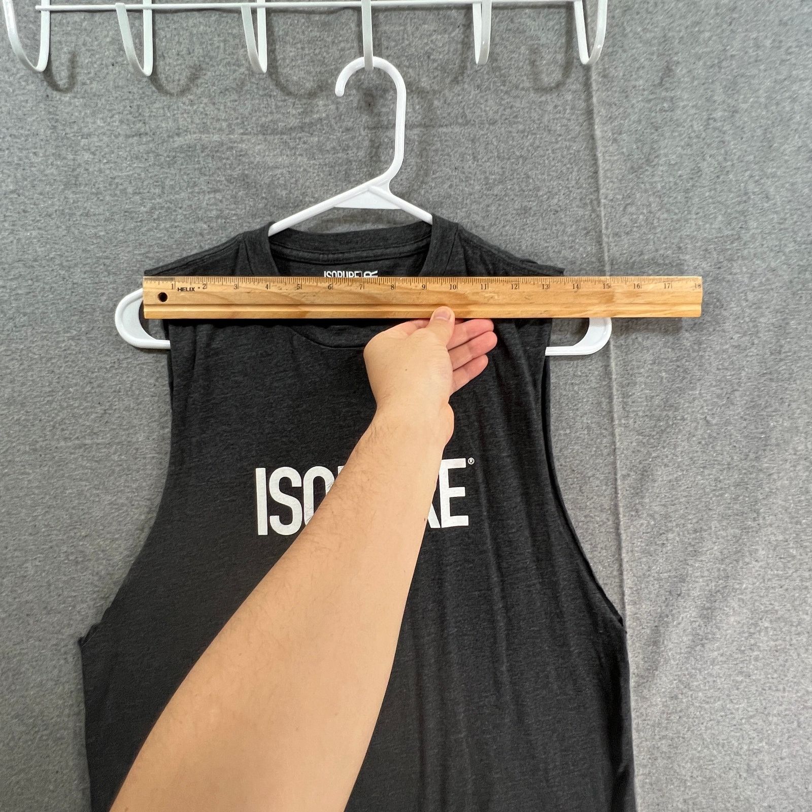 Other ISOPURE Shirt Adult Medium Black Sleeveless Size US M / EU 48-50 / 2 - 6 Thumbnail