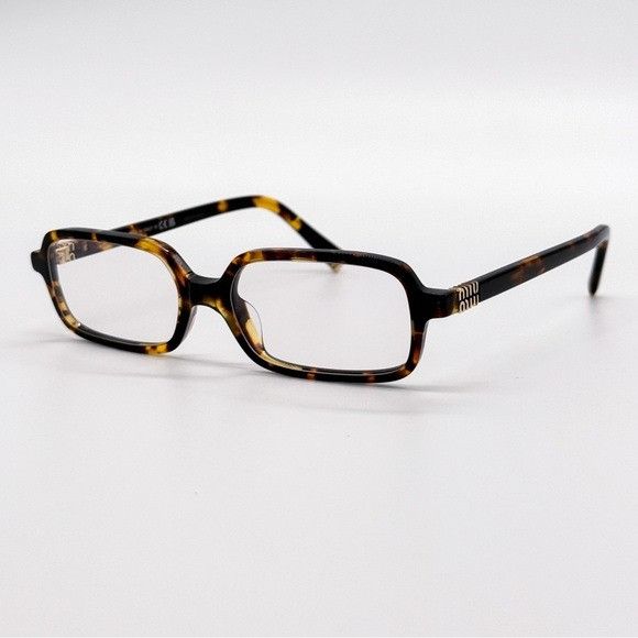 Miu Miu NEW MIU MIU EYEGLASSES, HAVANA BROWN WOMEN EYEWEAR MIU MIU M Size ONE SIZE - 3 Thumbnail