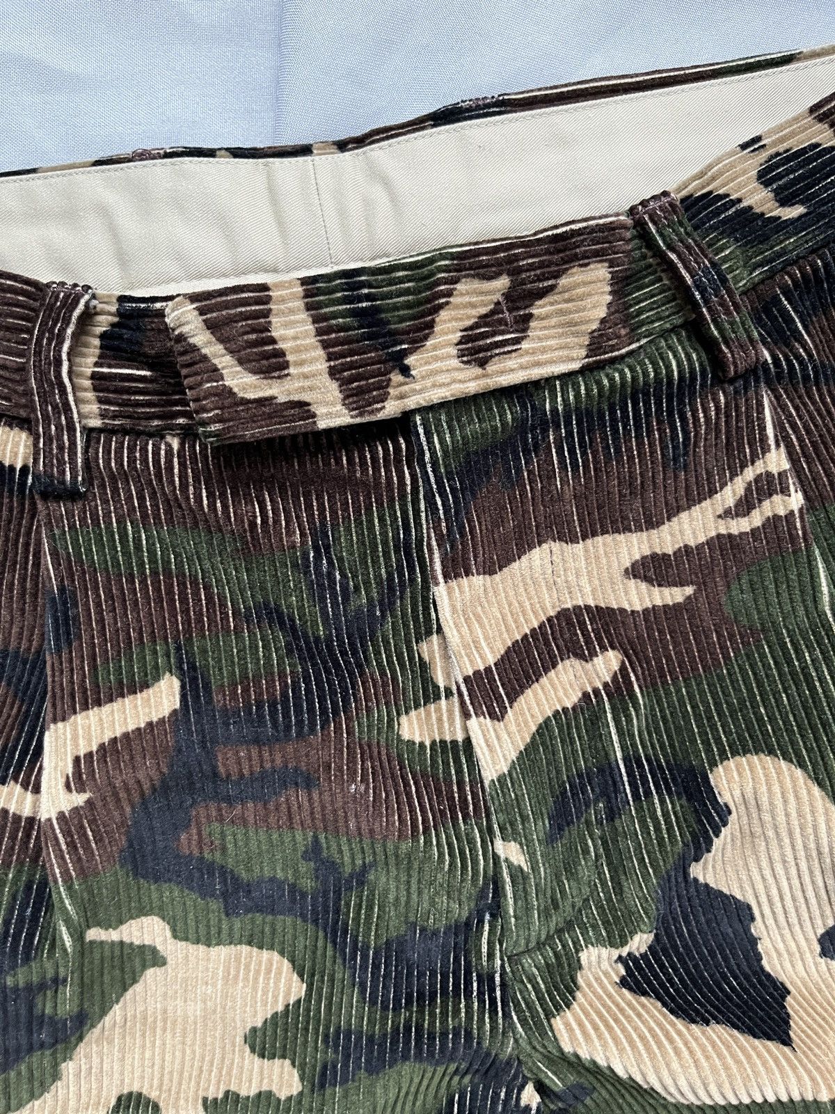 Moncler Moncler Corduroy Velvet Camo Pants Size US 30 / EU 46 - 4 Thumbnail