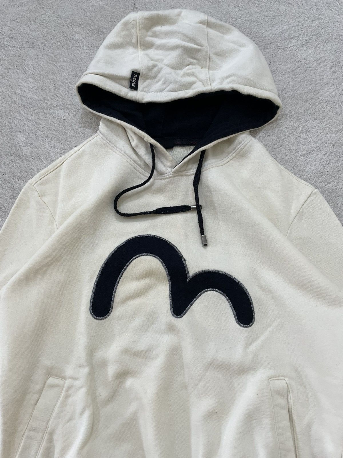 Japanese Brand 2000s Evisu Hooded Big Logo Embroidered Y2K Hysterick Japan Size US M / EU 48-50 / 2 - 2 Thumbnail