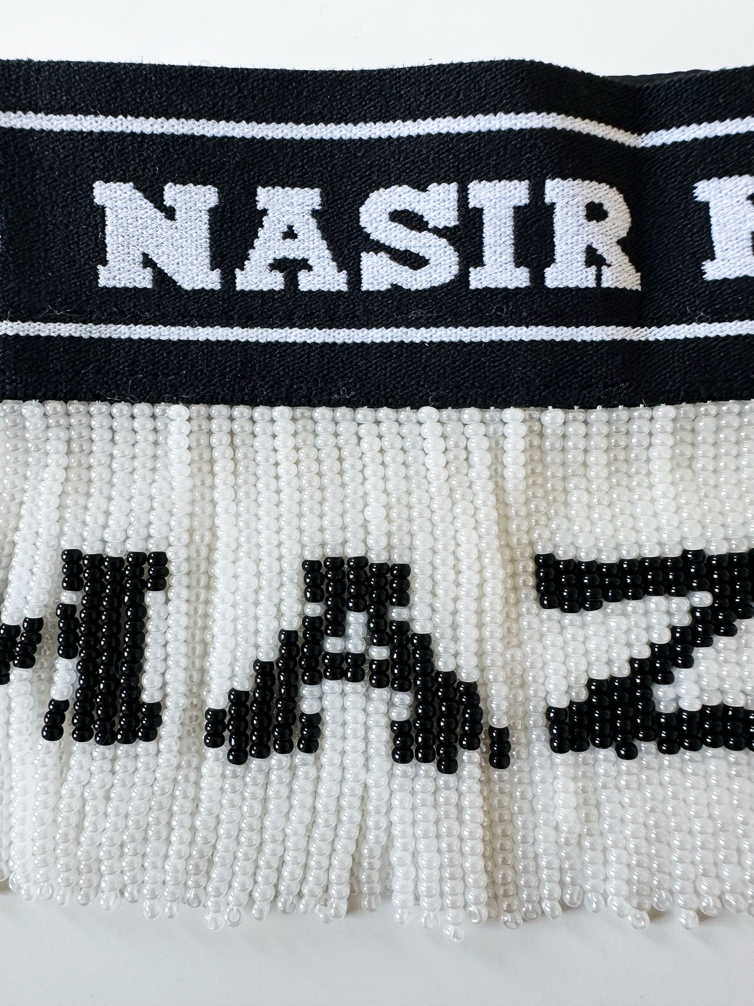 Nasir Mazhar Beaded Bully Logo Garters Size ONE SIZE - 8 Thumbnail
