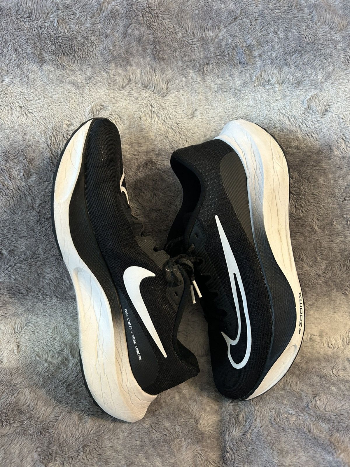 Nike Nike Zoom Fly 5 Black White Size 13 Euc Size US 13 / EU 46 - 8 Thumbnail