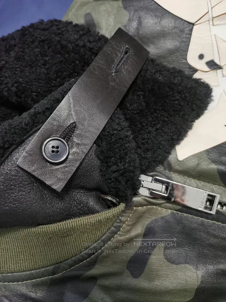 Valentino Valentino Camouflage leather jacket Size US M / EU 48-50 / 2 - 7 Thumbnail