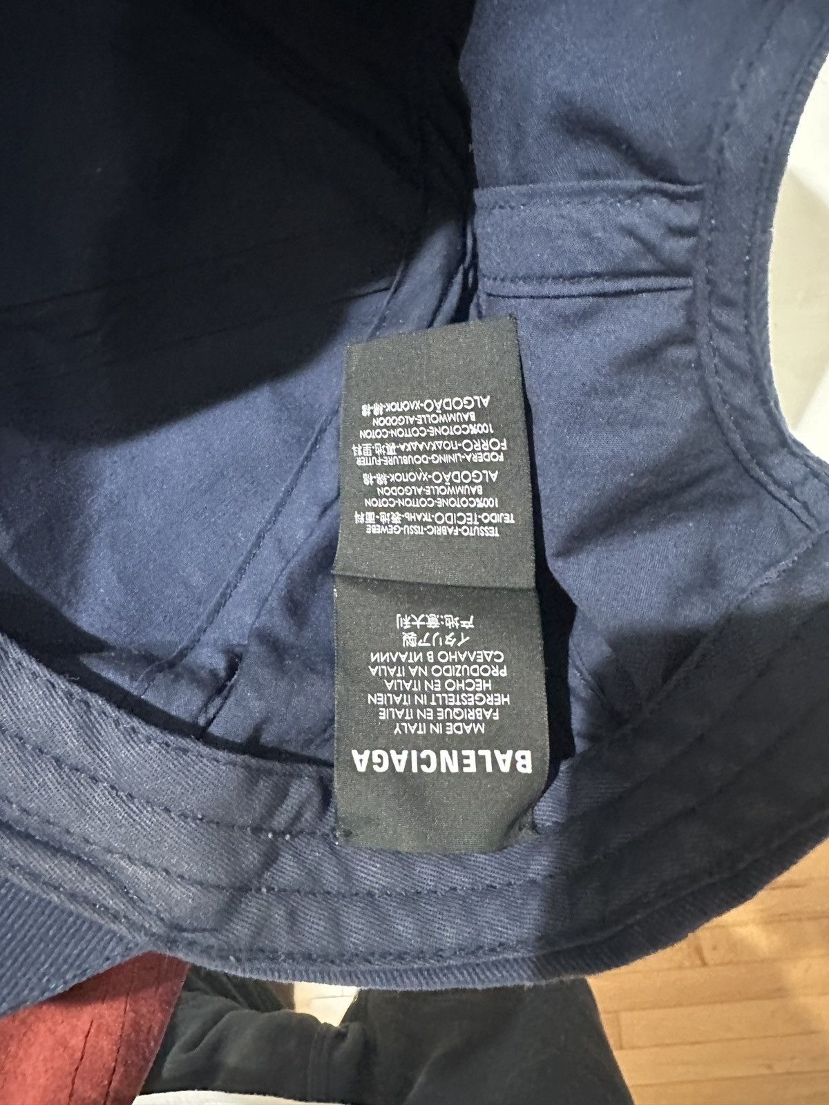 Balenciaga Balenciaga Logo Visor Cap Size ONE SIZE - 2 Thumbnail