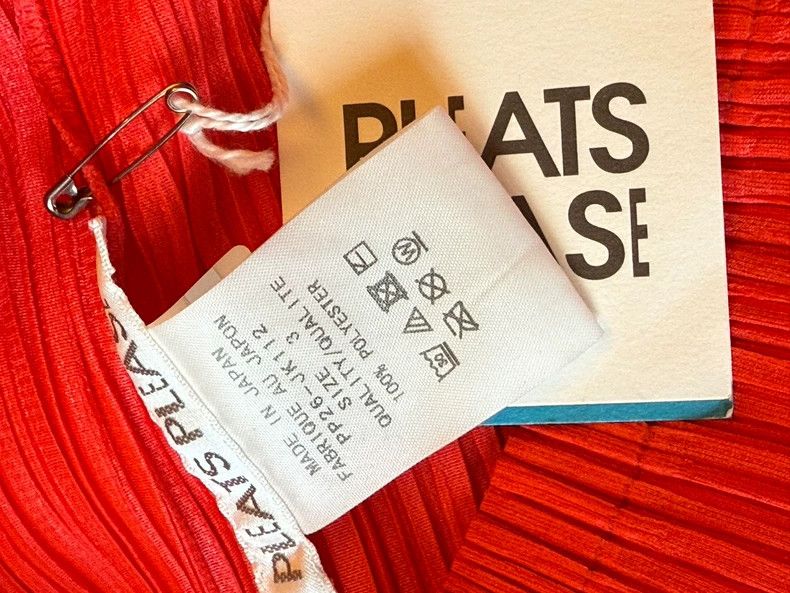 Issey Miyake Issey Miyake size:3 Red pleated coat Size XS / US 0-2 / IT 36-38 - 3 Thumbnail