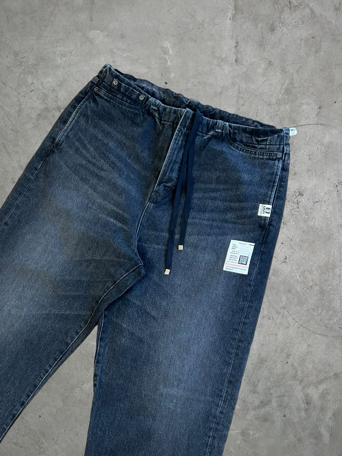 Maison MIHARA YASUHIRO Miharayasuhiro Baggy Jeans Size US 34 / EU 50 - 3 Thumbnail