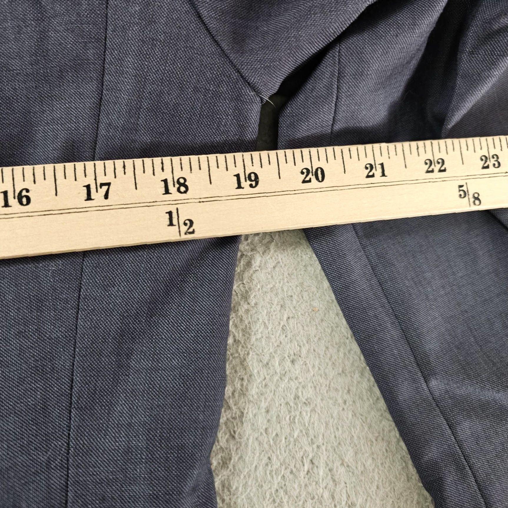 J.Crew J.Crew Thompson Suit Jacket Mens 36S Navy Wool Two Button Blazer Notch Lapel Size 36R - 7 Thumbnail