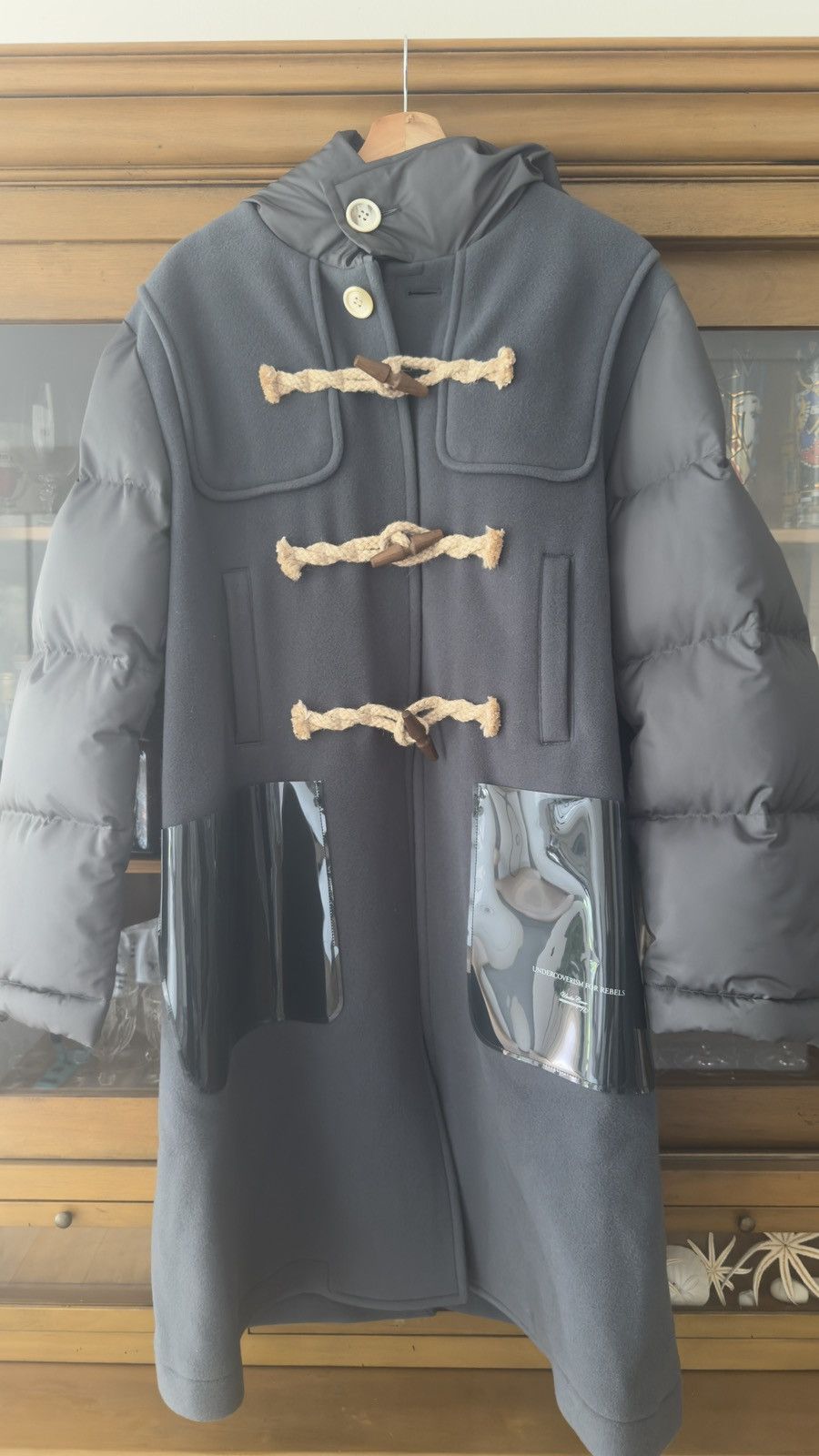 Undercover Undercover duffle coat size 3 blue/gray Size US M / EU 48-50 / 2 - 3 Thumbnail