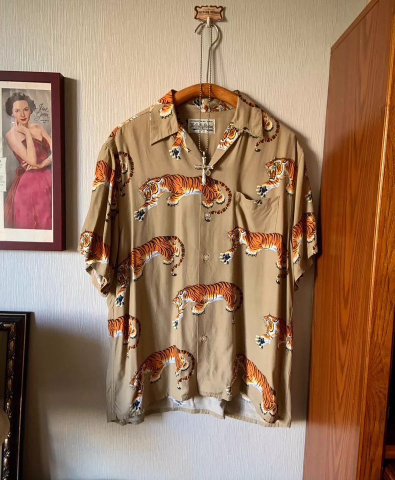 Wacko Maria Wacko maria Hawaiian Shirt - Limited Edition Full Print Ti Size US M / EU 48-50 / 2 - 1 Thumbnail