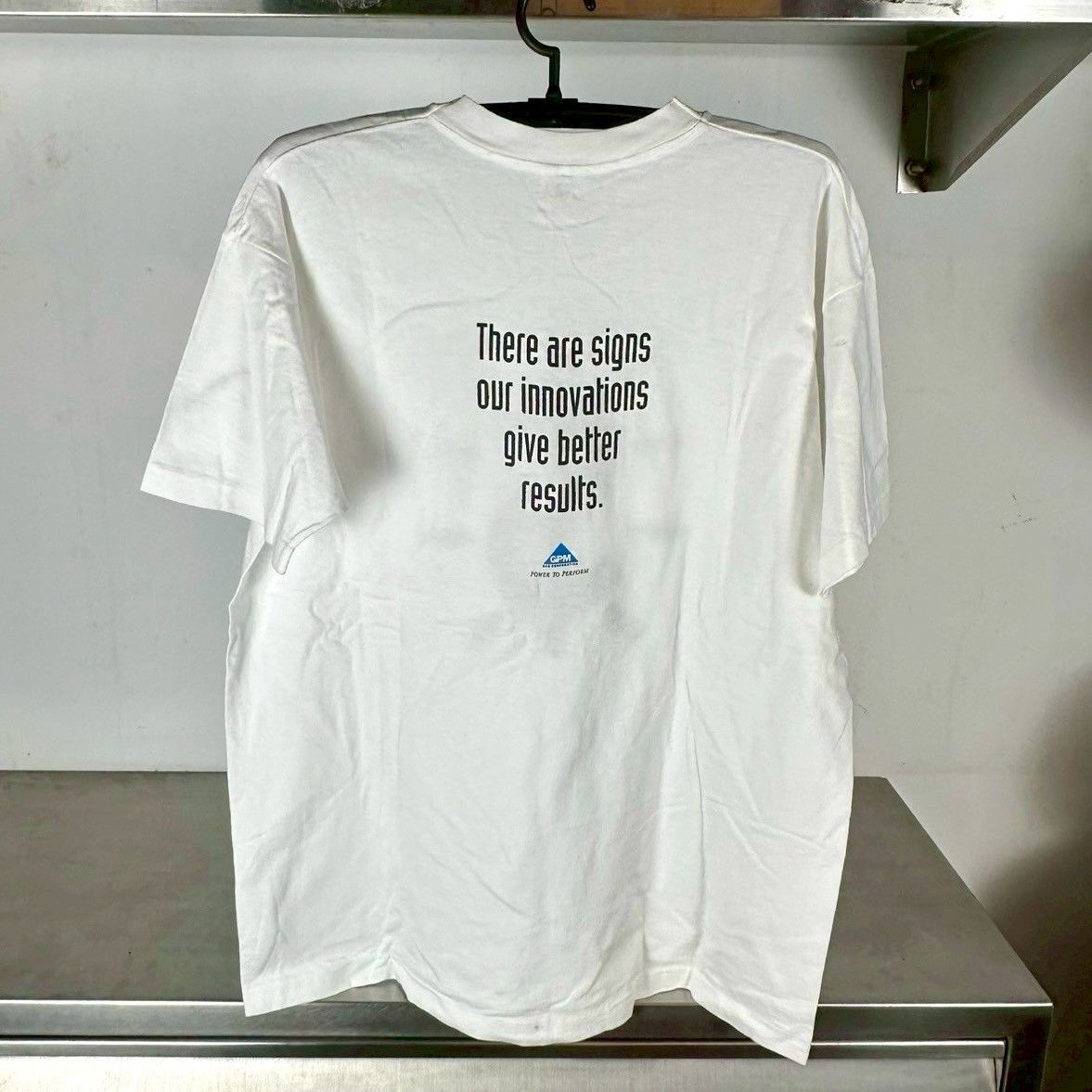 Vintage Vintage 90s $ Better Results Signs Promo T-shirt Size US XL / EU 56 / 4 - 3 Thumbnail
