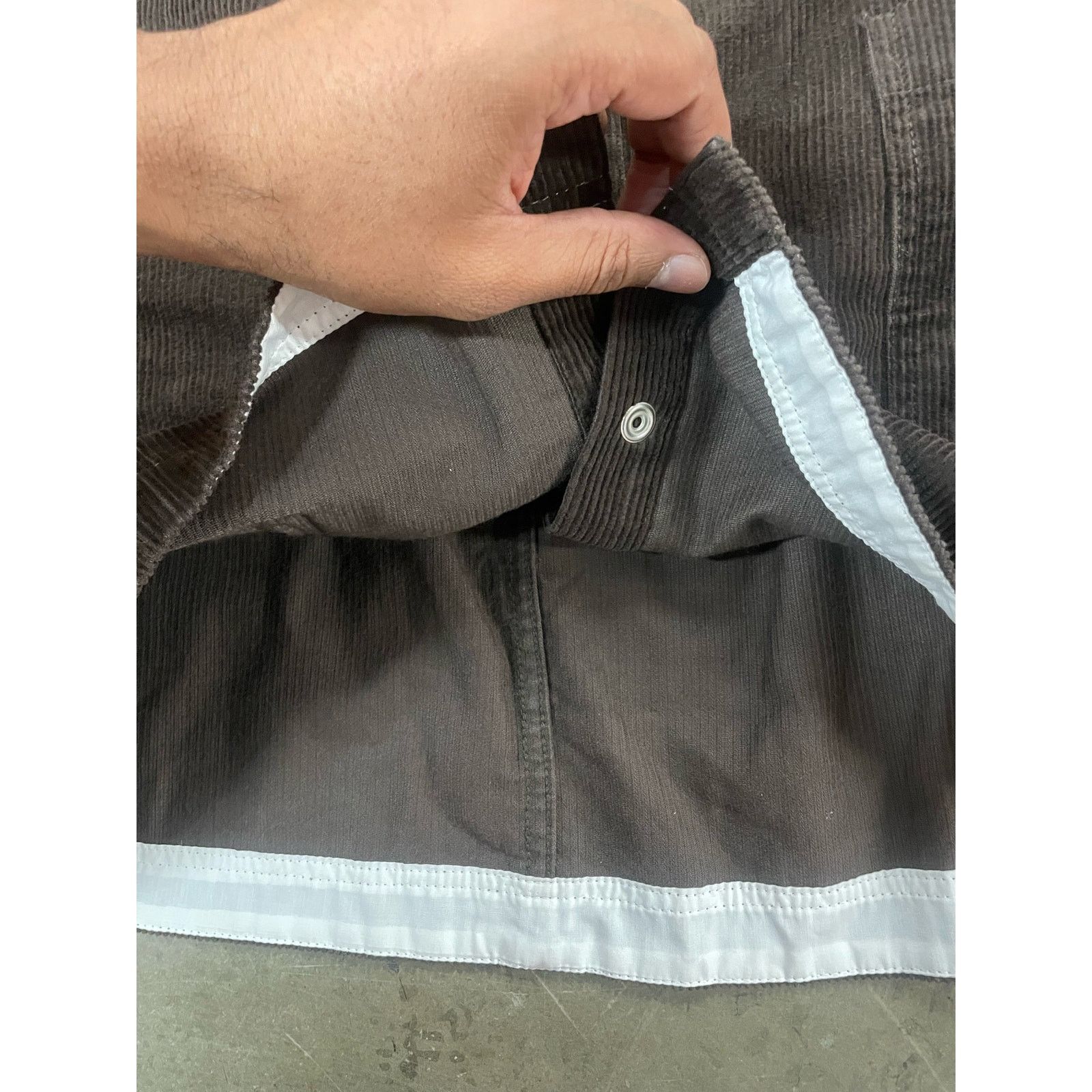 Gap Gap women - Snap-Front Corduroy Mini Skirt / 6 / Brown Noir Size 28" / US 6 / IT 42 - 5 Thumbnail