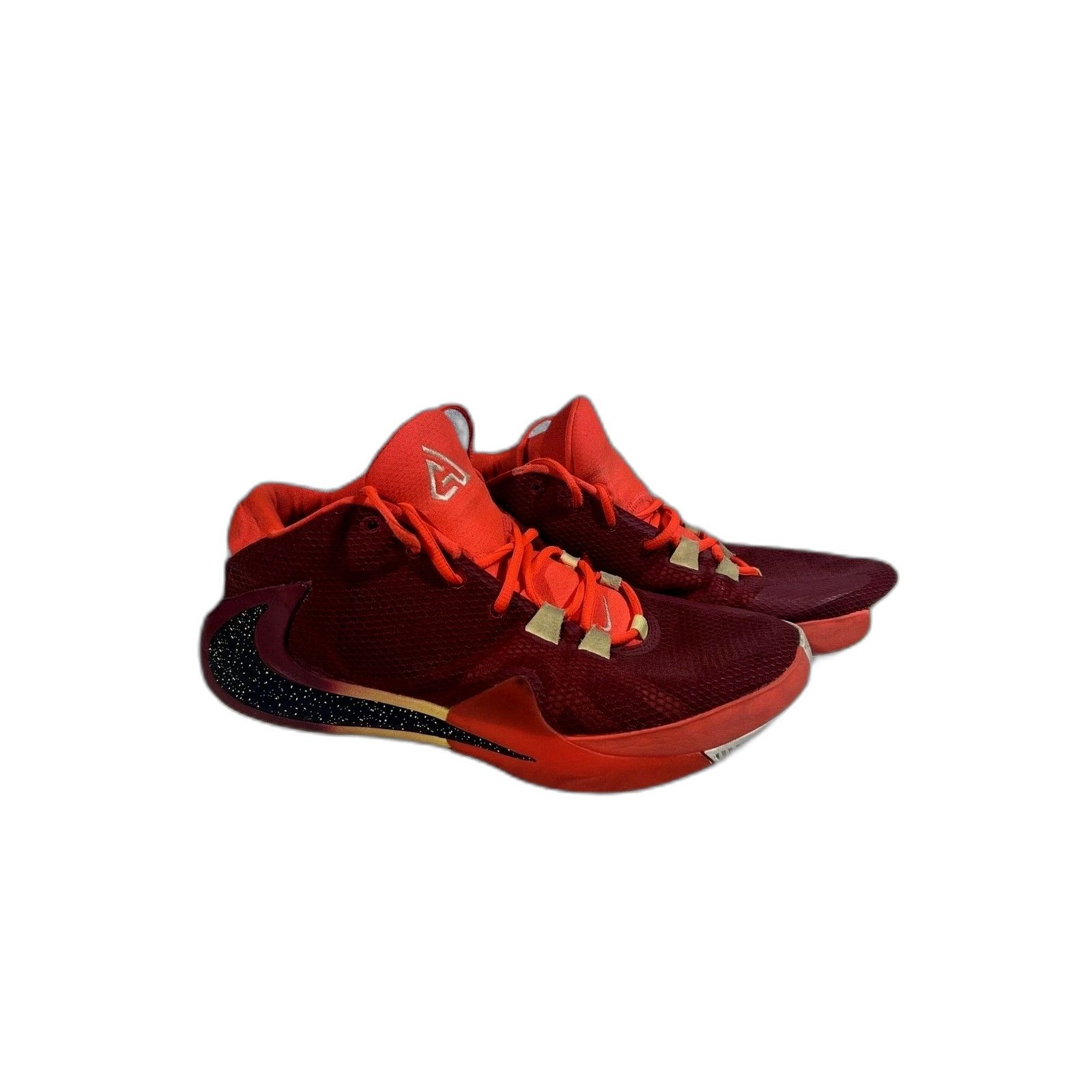 Nike Nike Zoom Freak 1 Opening Night All Bros Red Giannis Size 12 Size US 12 / EU 45 - 1 Thumbnail
