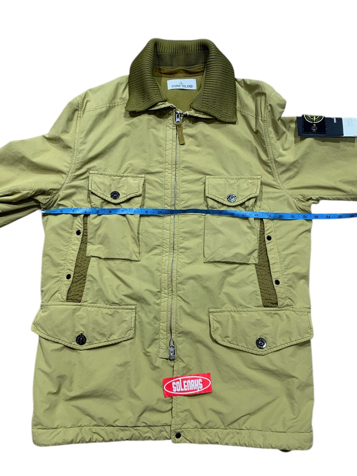 Stone Island David light tc lime green jacket rare Size US L / EU 52-54 / 3 - 8 Thumbnail