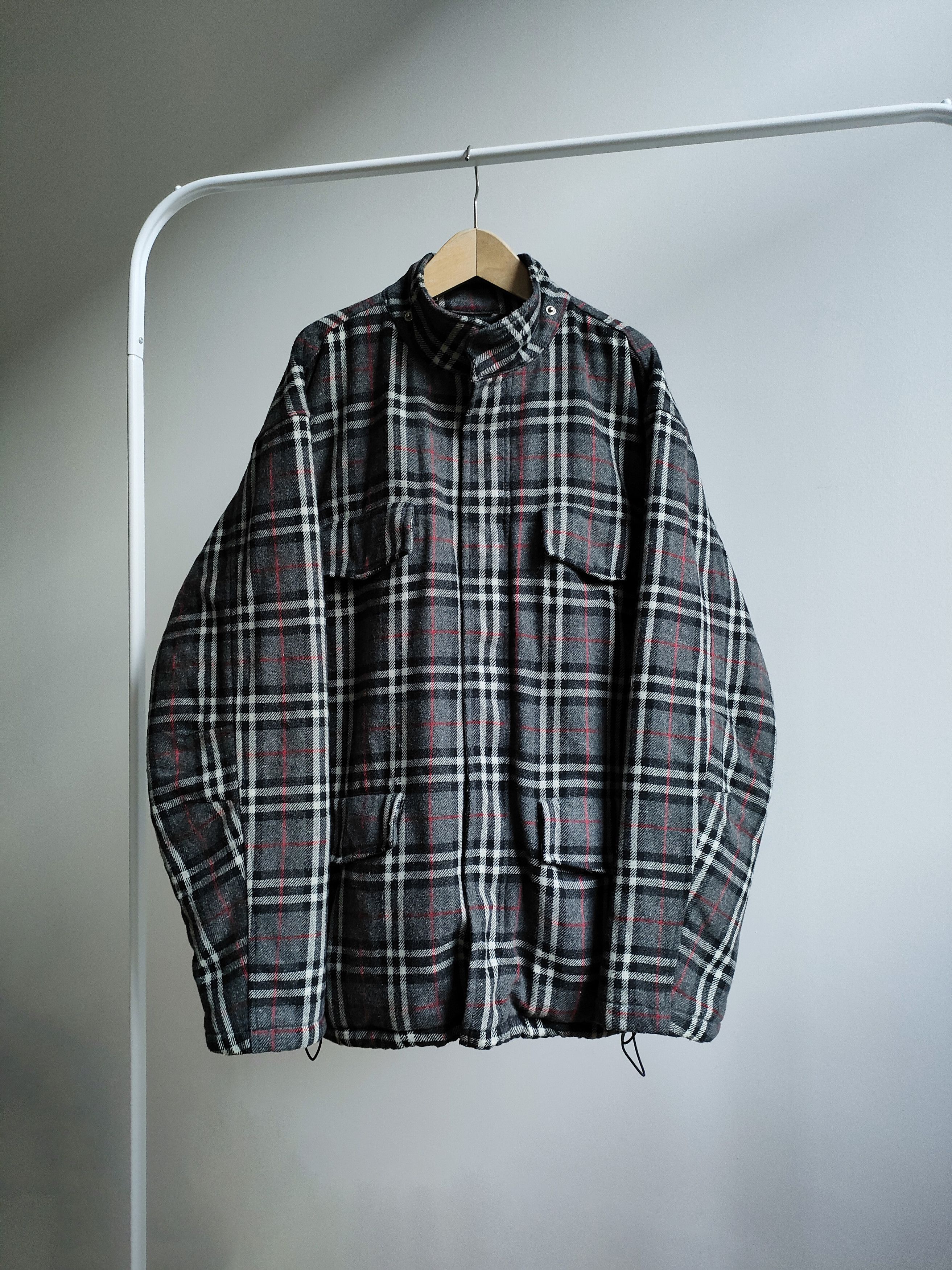 Stussy 2000s Stussy Burberry Rip Off ‘Nova Check’ Jacket Size US XL / EU 56 / 4 - 1 Thumbnail