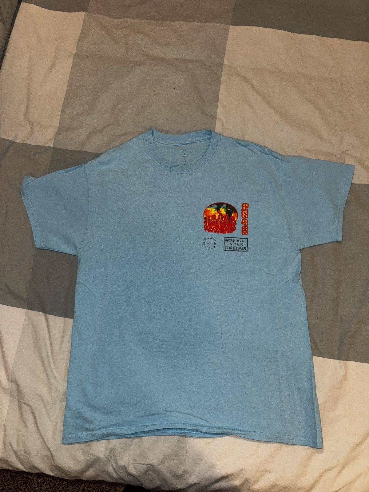 Travis Scott Cactus Jack x LeBron James Class of 2020 T-Shirt Size US L / EU 52-54 / 3 - 2 Thumbnail