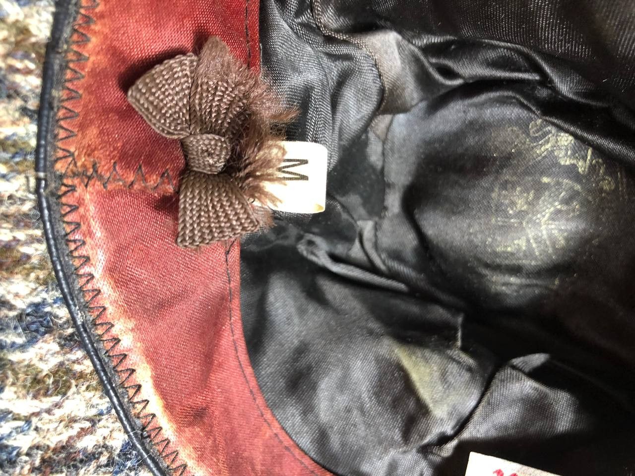 Harris Tweed × Vintage Vintage Harris Tweed hat Men's Size ONE SIZE - 3 Thumbnail