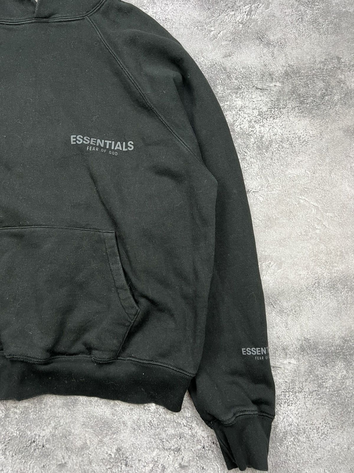 Fear of God Fear of God Essentials Black Hoodie Mens Size US XS / EU 42 / 0 - 2 Thumbnail