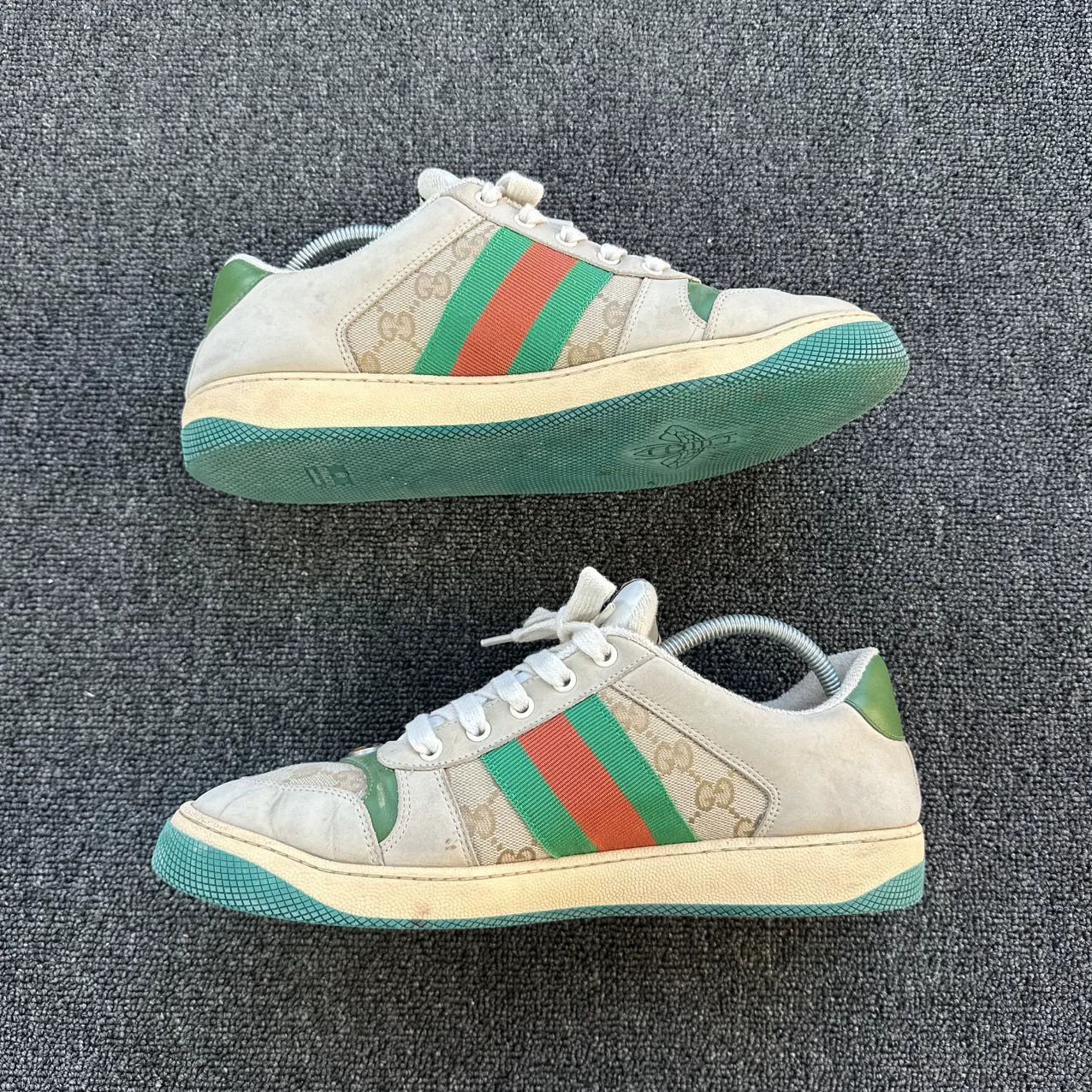 Gucci Gucci distressed dirty sneakers EUR 43 95 new light wear Size US 10 / EU 43 - 5 Thumbnail