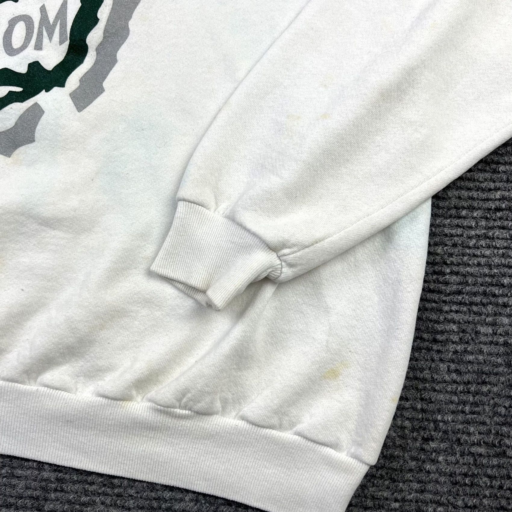 Jerzees VINTAGE Jerzees Sweatshirt Crewneck 90s Graphic Grunge Cheerleader Mom L White Womens Size L / US 10 / IT 46 - 6 Thumbnail