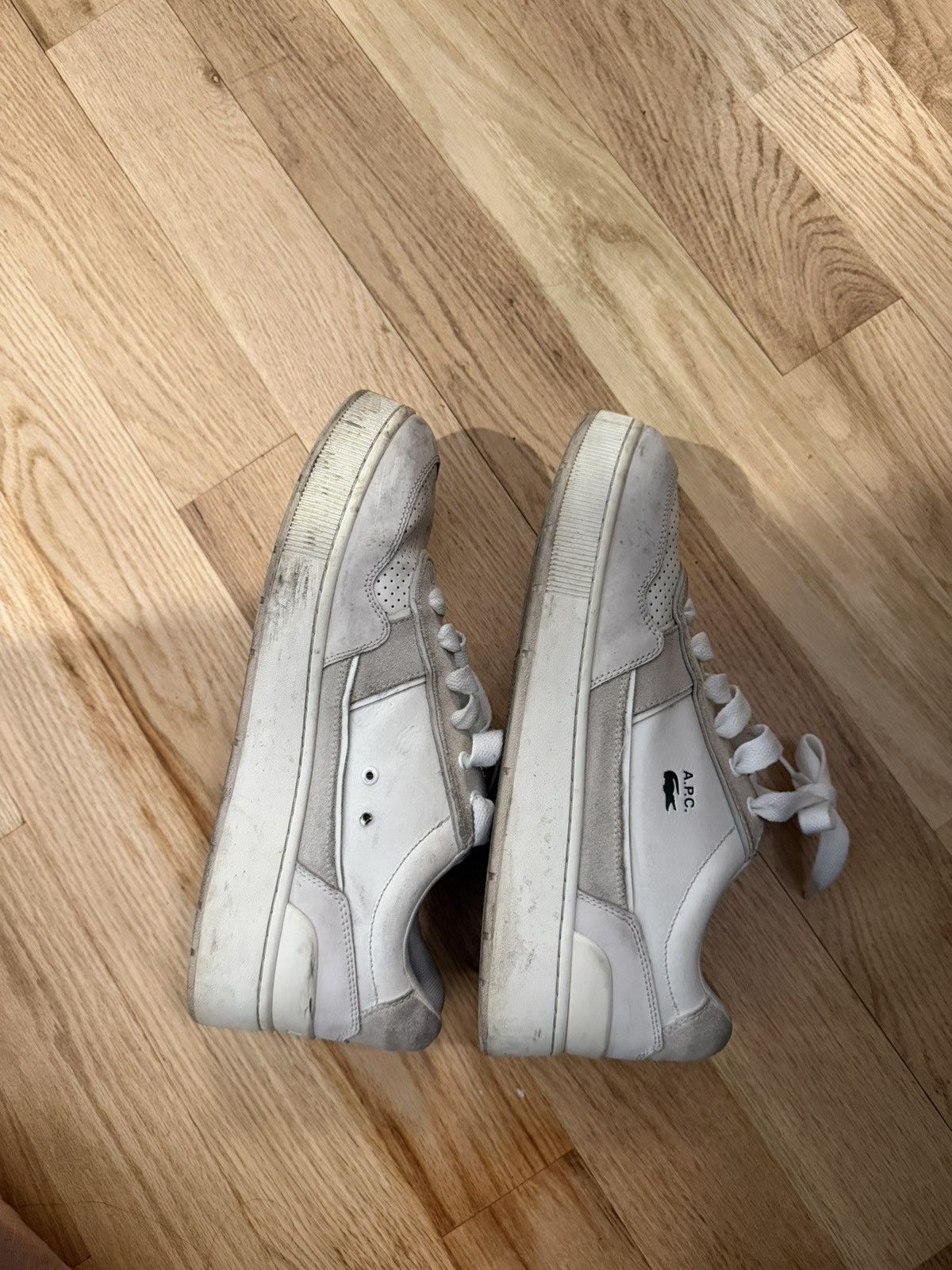 A.P.C. APC x Lacoste Sneakers Size US 12 / EU 45 - 4 Thumbnail
