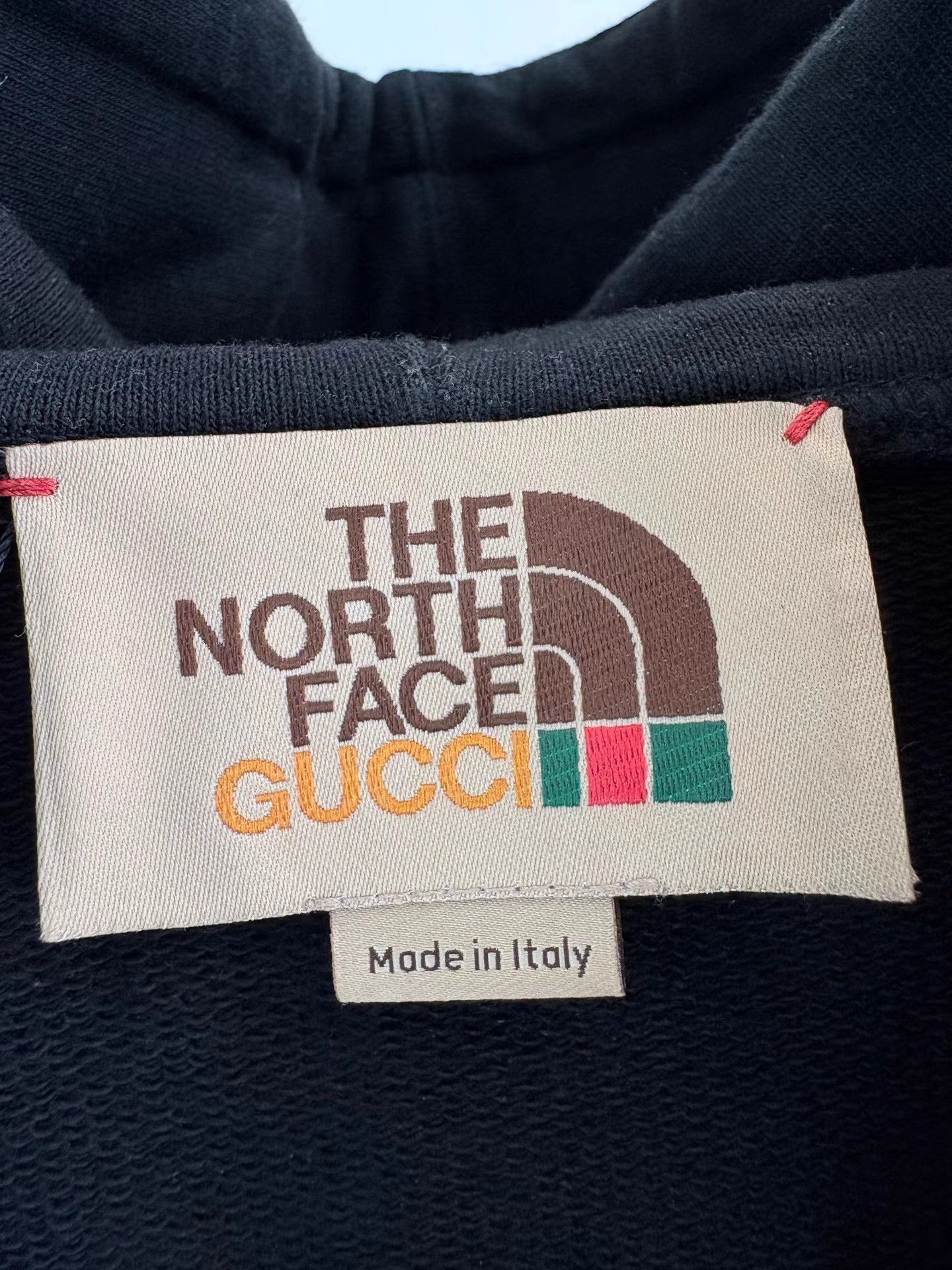Gucci Black Hoodie with Yellow Logo, Size L Size US L / EU 52-54 / 3 - 4 Thumbnail