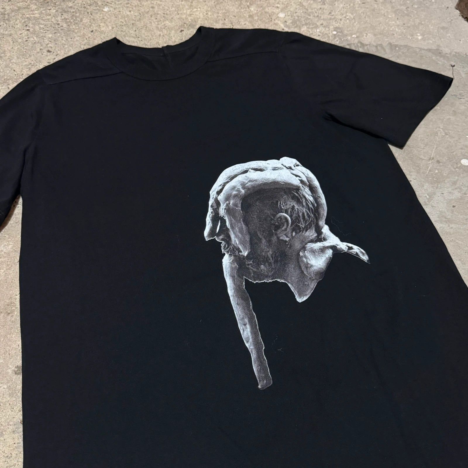 Rick Owens S/S 2020 Rick owens head print t-shirt Size US M / EU 48-50 / 2 - 3 Thumbnail