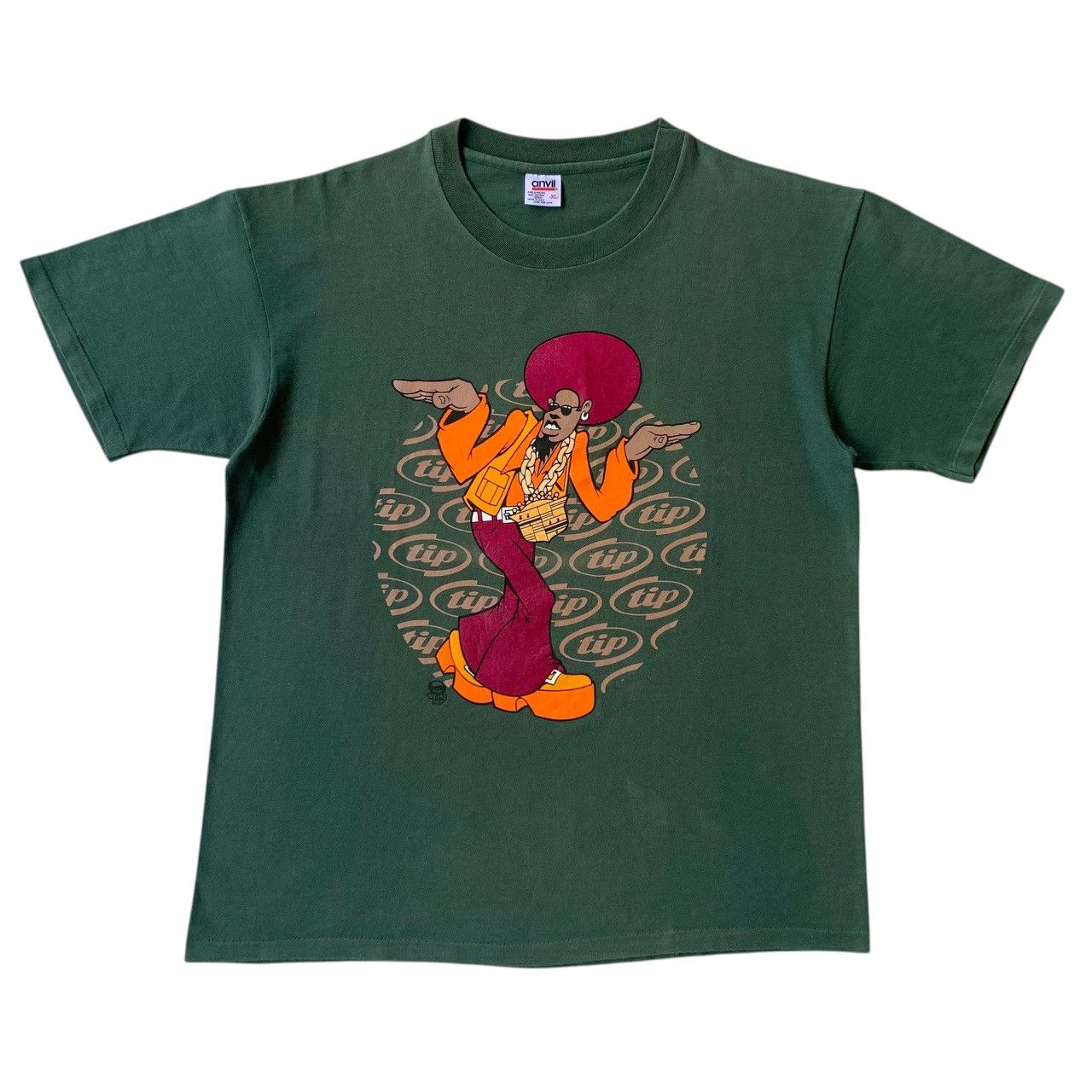 Anvil [SOLD] vintage 90s Tip Clothing Size US XL / EU 56 / 4 - 2 Thumbnail