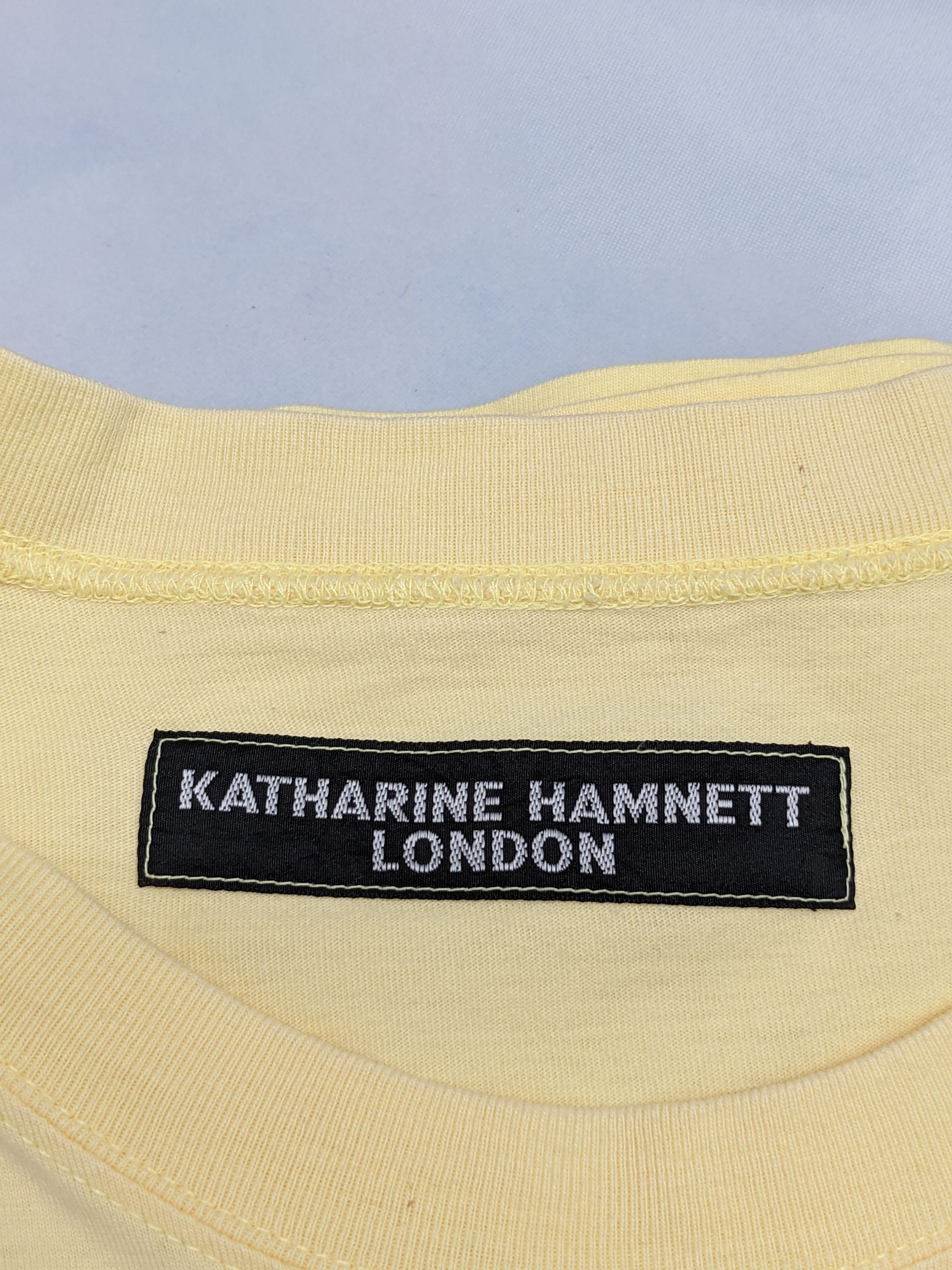Katharine Hamnett London KATHARINE HAMNETT LONDON TSHIRT Size US M / EU 48-50 / 2 - 8 Thumbnail