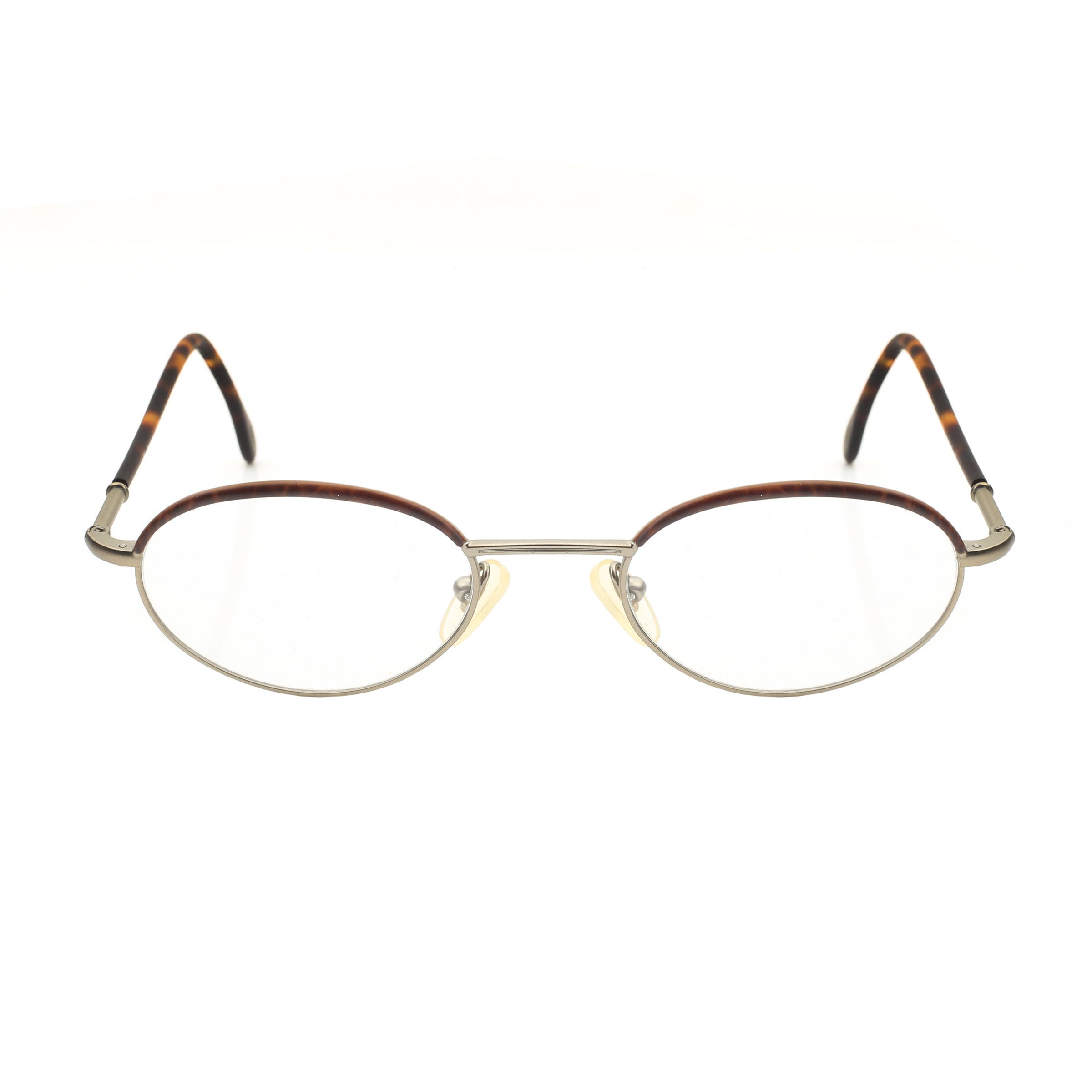 Ralph Lauren Ralph Lauren '90s Silver Dark Havana Oval Glasses Size ONE SIZE - 2 Thumbnail