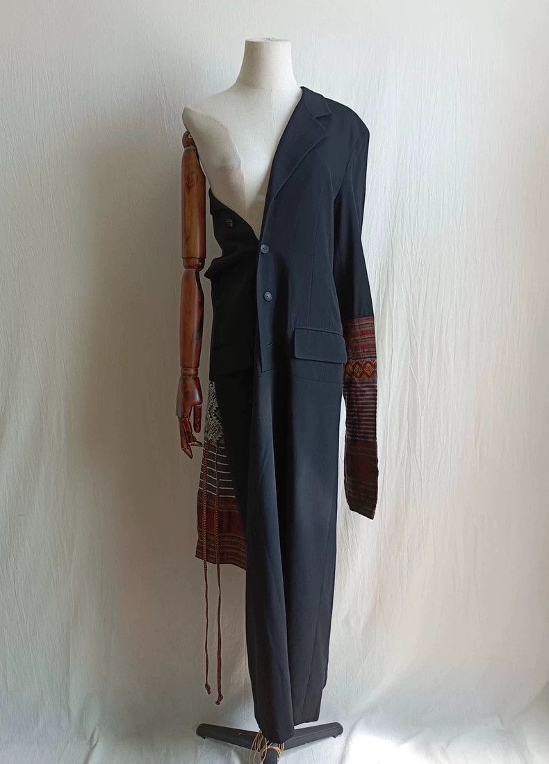 Yohji Yamamoto Yohji Yamamoto 1993SS Long Sleeve Robe Shirt - dmc Size US M / EU 48-50 / 2 - 1 Thumbnail