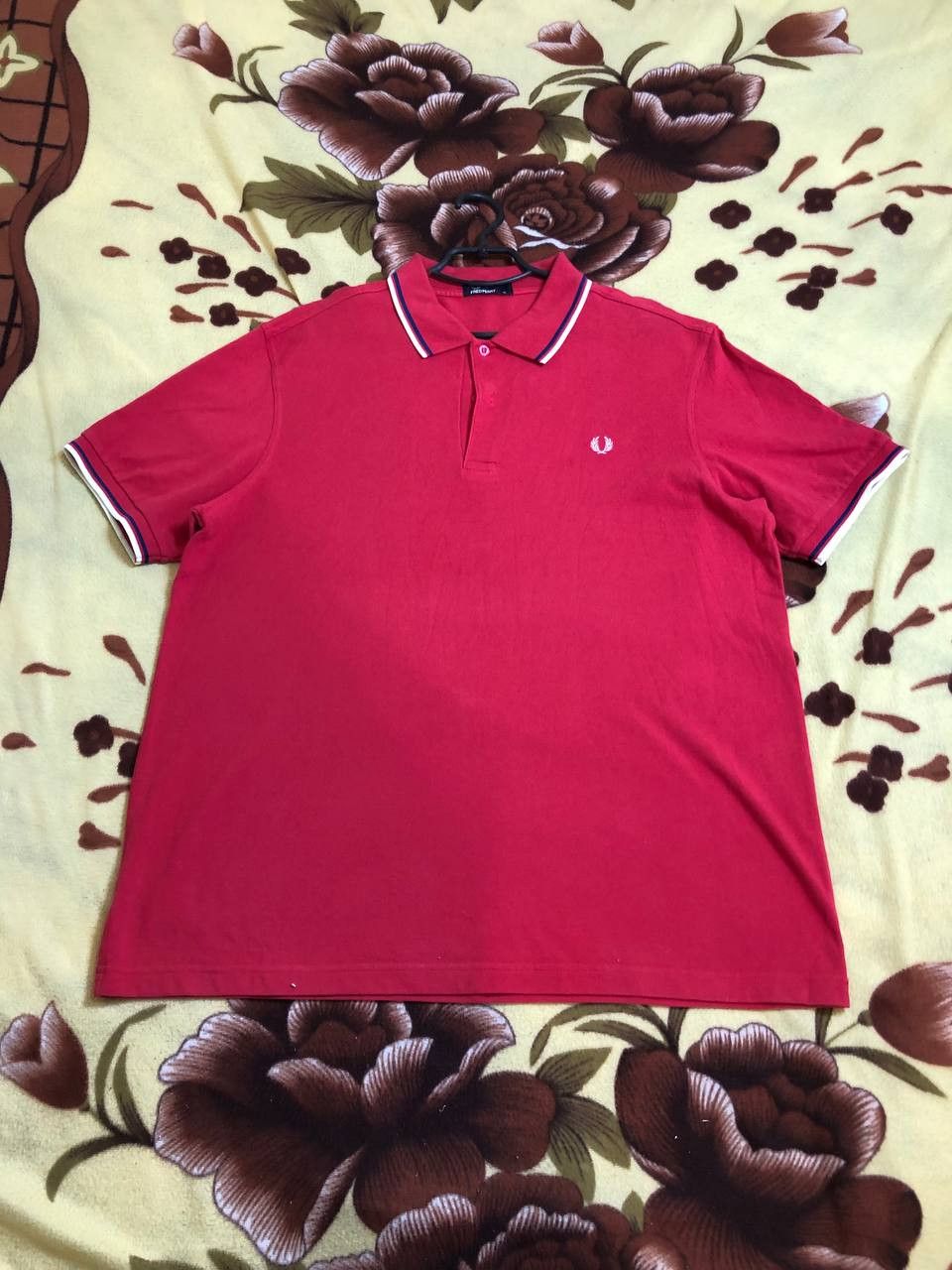 Fred Perry Fred Perry Men's Casual Shorts Sleeve Polo T Shirt Size US XL / EU 56 / 4 - 1 Thumbnail