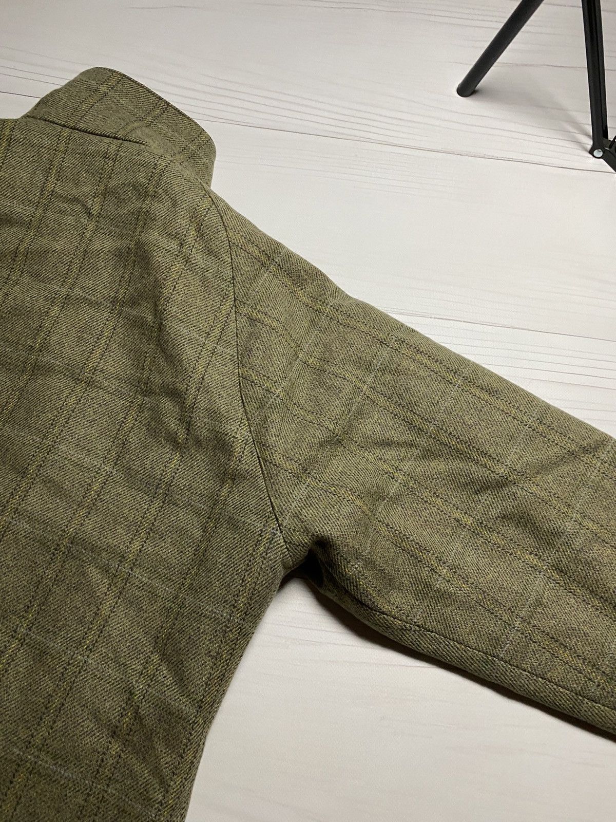 Barbour Vintage Rare Barbour Ladies Field Wool Tweed Jacket Size M / US 6-8 / IT 42-44 - 20 Thumbnail