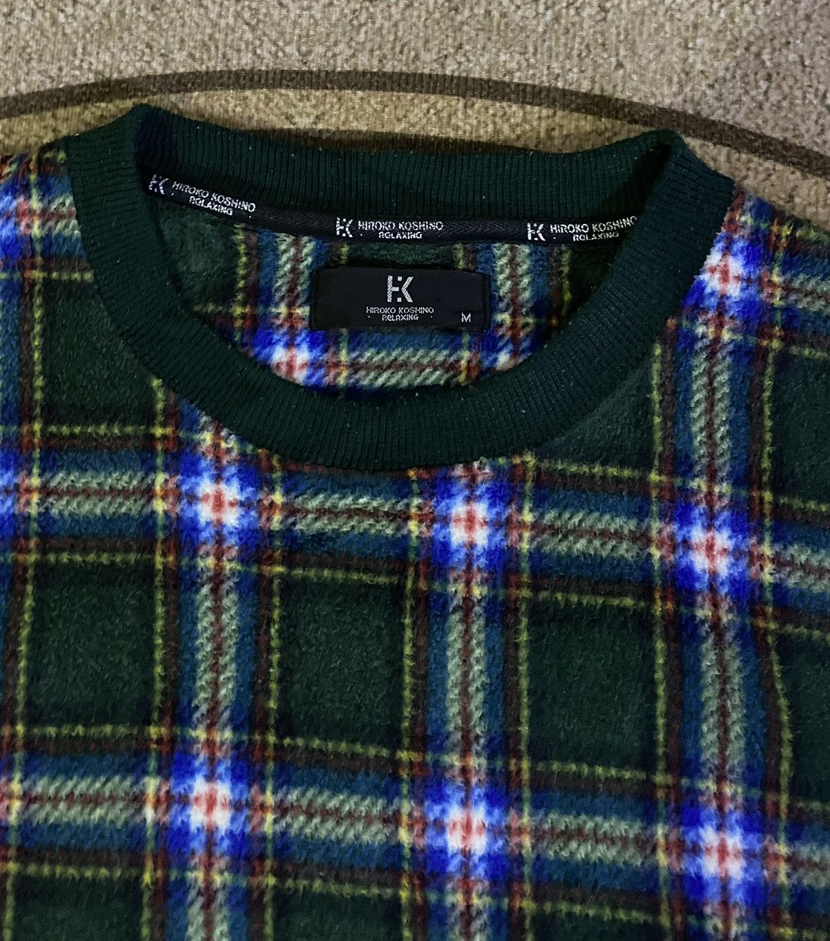 Designer × Hiroko Koshino Homme × Michiko Koshino London HIROKO KOSHINO RELAXING Fleece Long Sleeve Night Wear Size US M / EU 48-50 / 2 - 4 Thumbnail