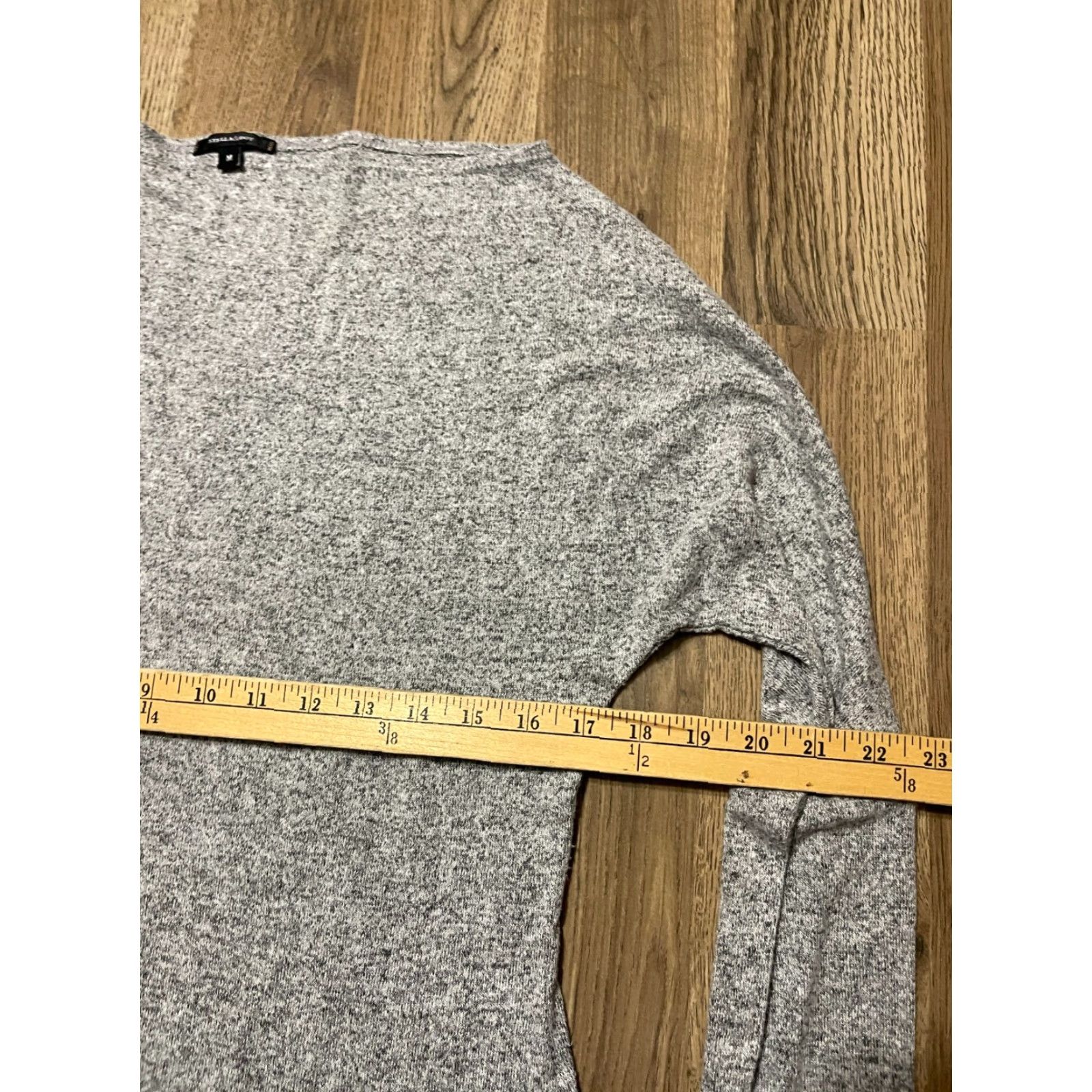 Vintage Stella & Dot Shirt Womens Size Medium Gray Long Sleeve Asymmetrical Hem T-Shirt Regular Modern Casual Size M / US 6-8 / IT 42-44 - 5 Thumbnail