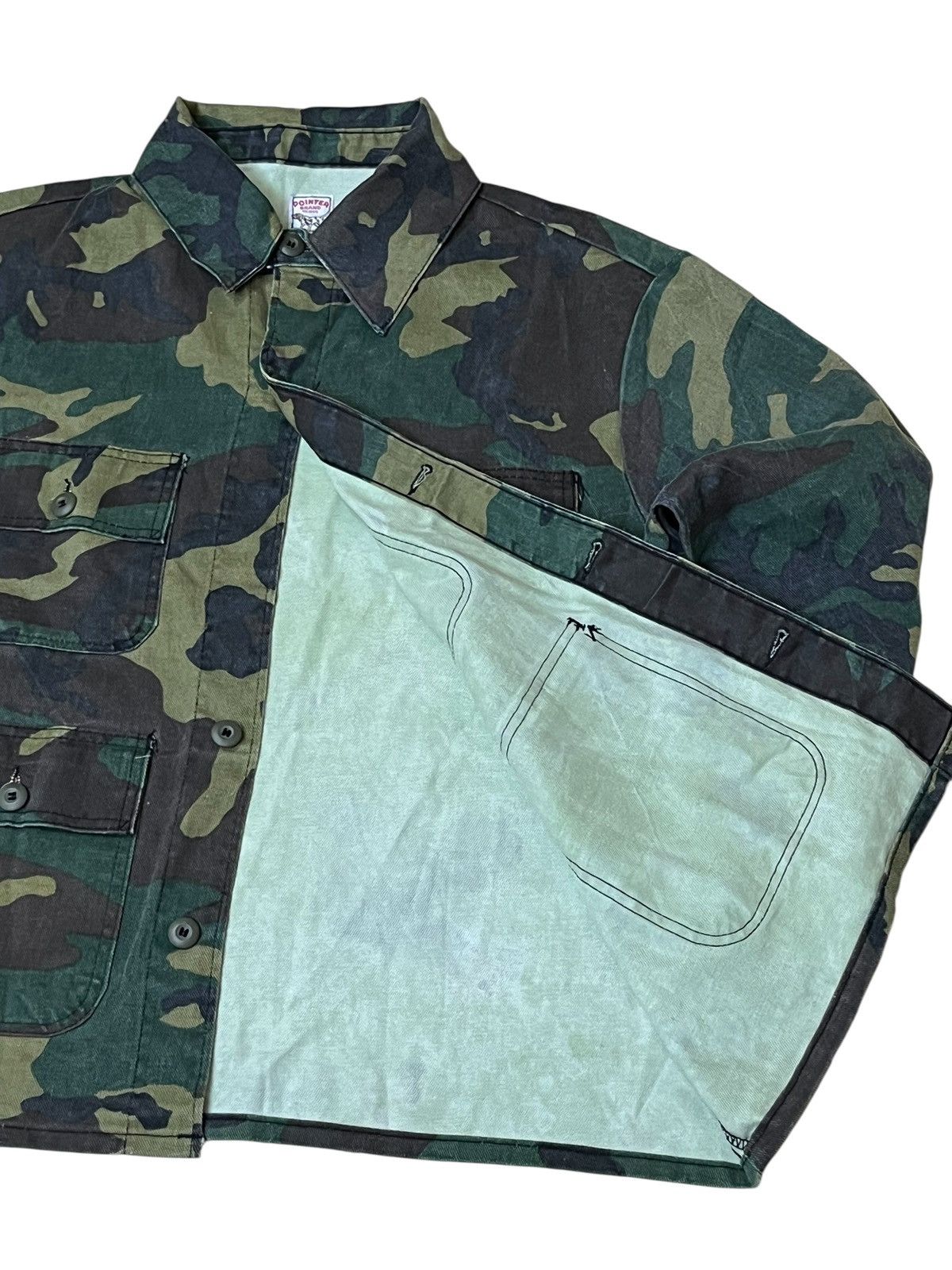 Pointer Grail🔥Vintage 90s POINTER camo field jackets Size US XL / EU 56 / 4 - 3 Thumbnail