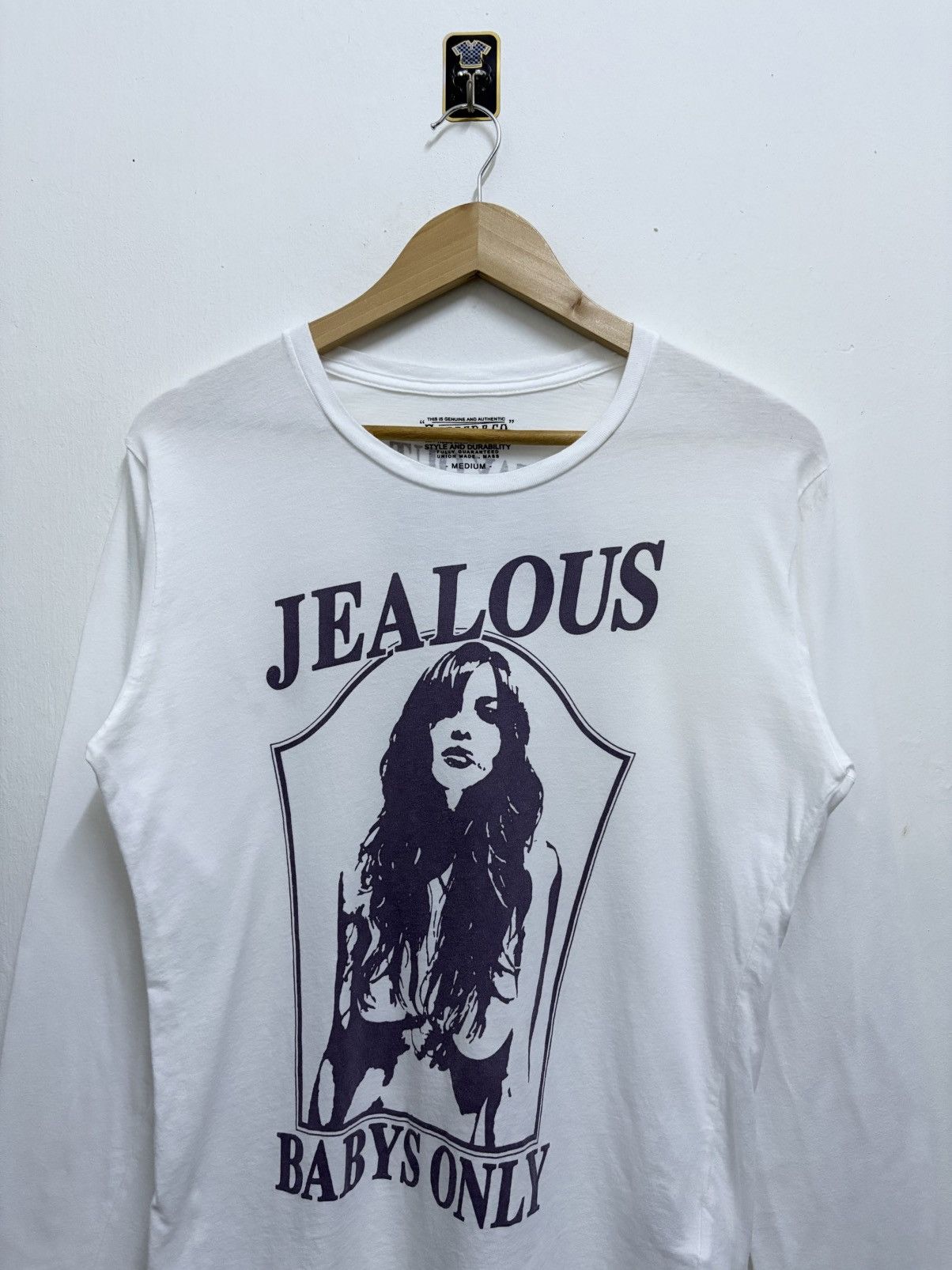 Hysteric Glamour 2000's Stooge & Co / Hysteric Glamour - Jealousy L/S T-Shirt Size US M / EU 48-50 / 2 - 3 Thumbnail