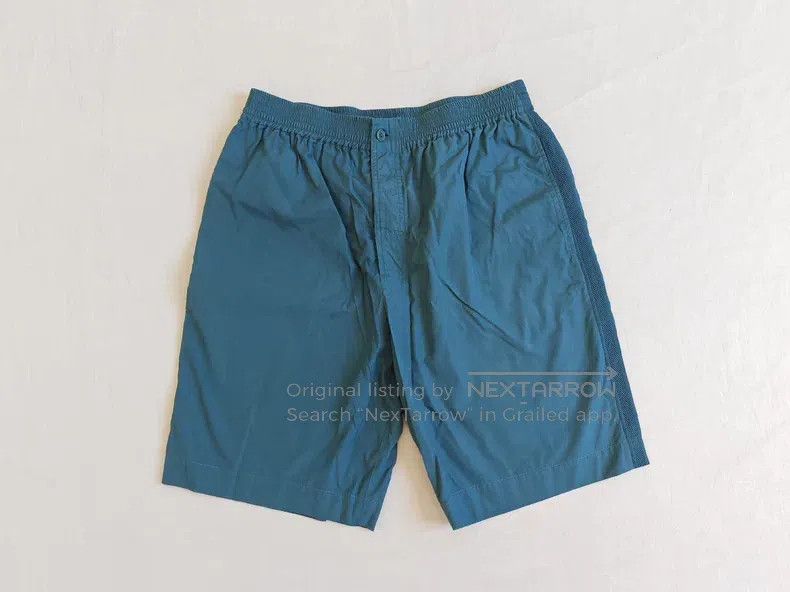 Hermes Hermes Men's casual work shorts, dark blue, side mesh pane Size US 44 / EU 60 - 1 Thumbnail