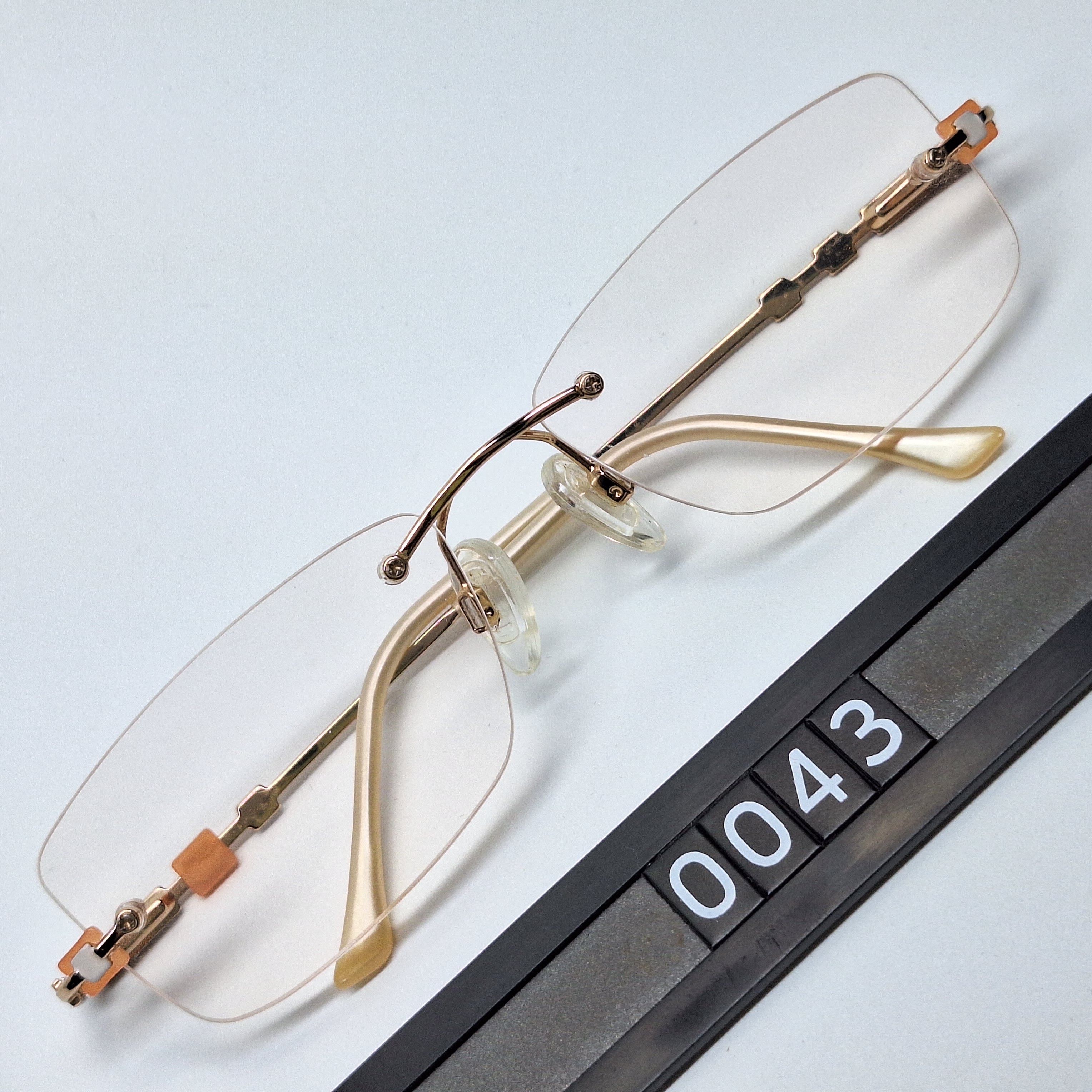 Cazal Vintage Cazal High-End Rimless Eyeglass Frame Luxury Rare Size ONE SIZE - 1 Thumbnail