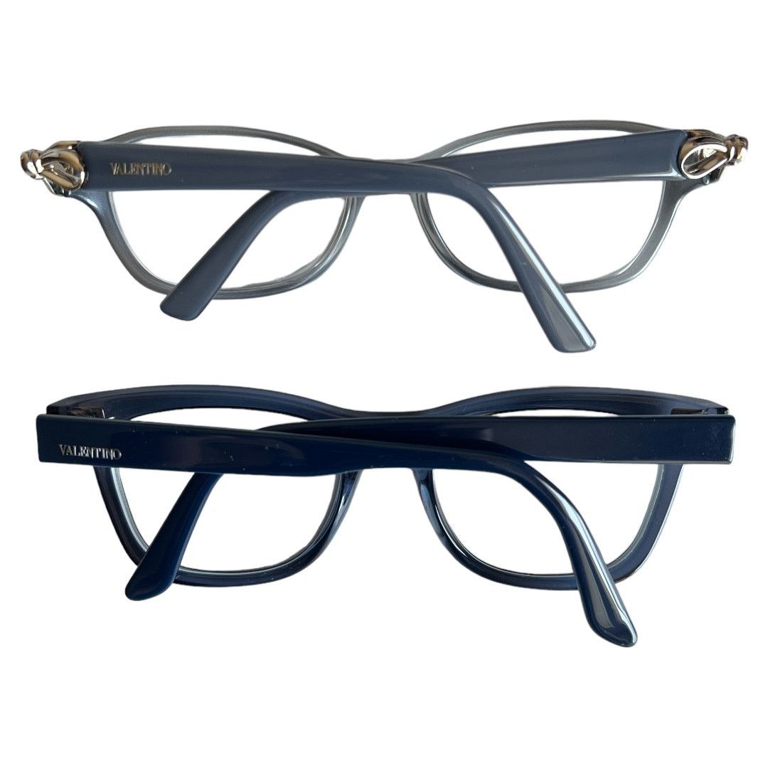 Valentino LOT 2 VALENTINO V2682/V2621 Eyeglasses Frames Size ONE SIZE - 2 Thumbnail